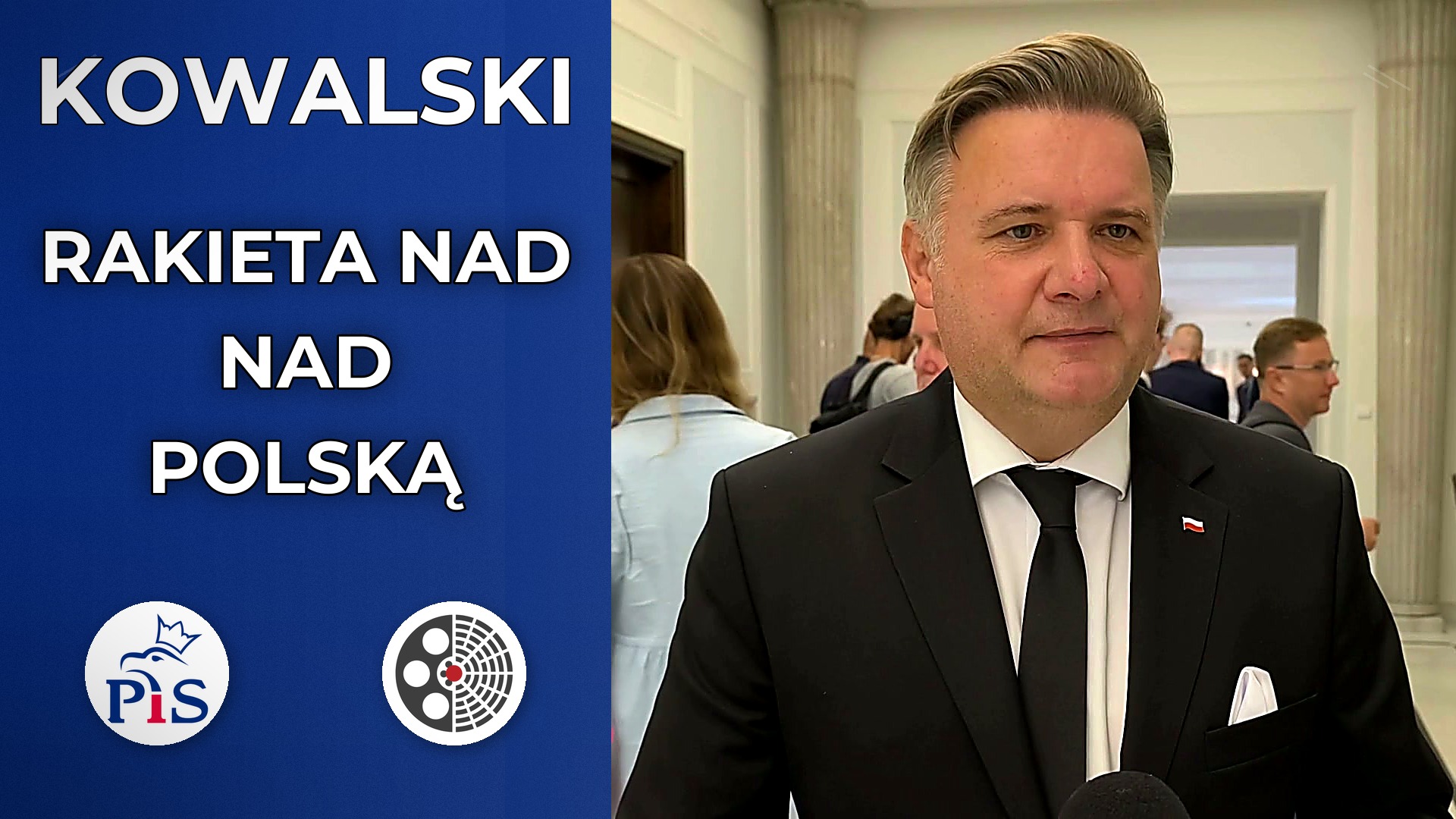 Michał Kowalski pyta, dlaczego rakieta nie została zestrzelona