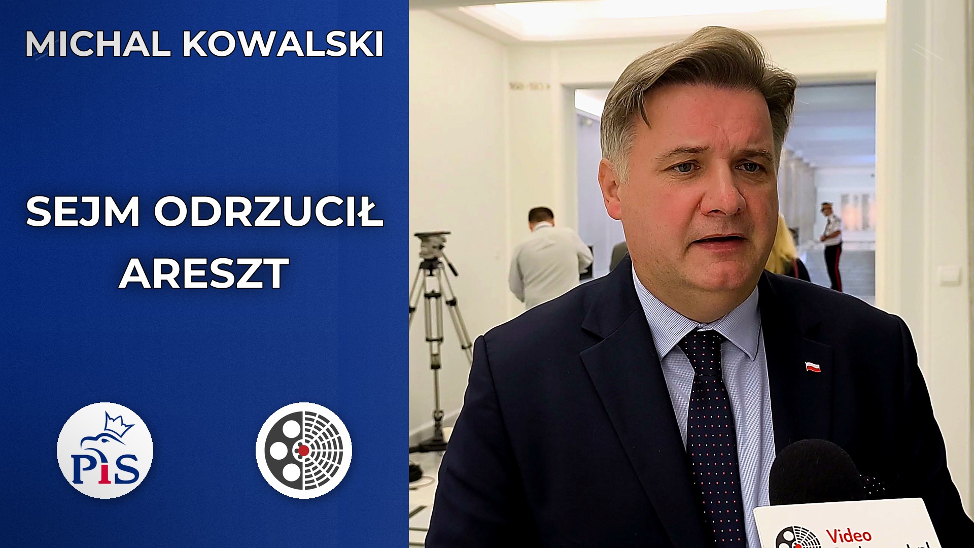 Michał Kowalski: Sejm odrzucił wniosek o areszt dla posła