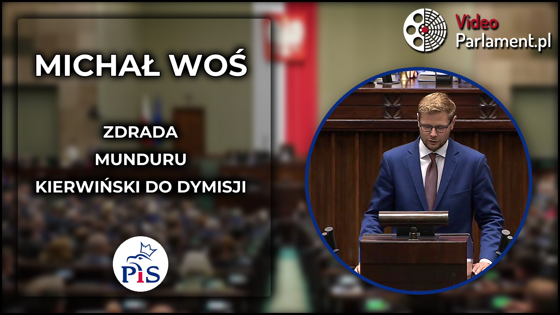 Michał Woś: 'Zdrada munduru' - oskarża Marcina Kierwińskiego