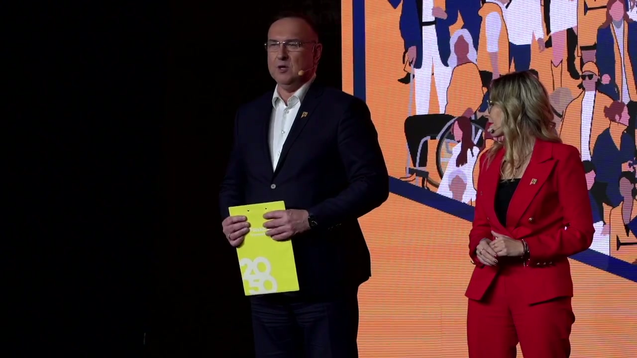 Mirosław Suchoń dziękuje i podsumowuje sukces Polski 2050