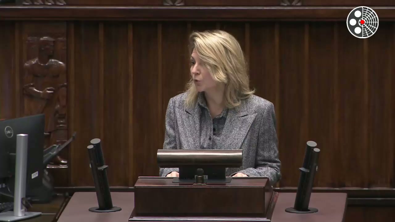 Monika Rosa chwali ustawę i pyta o wsparcie dla pracowników JSW