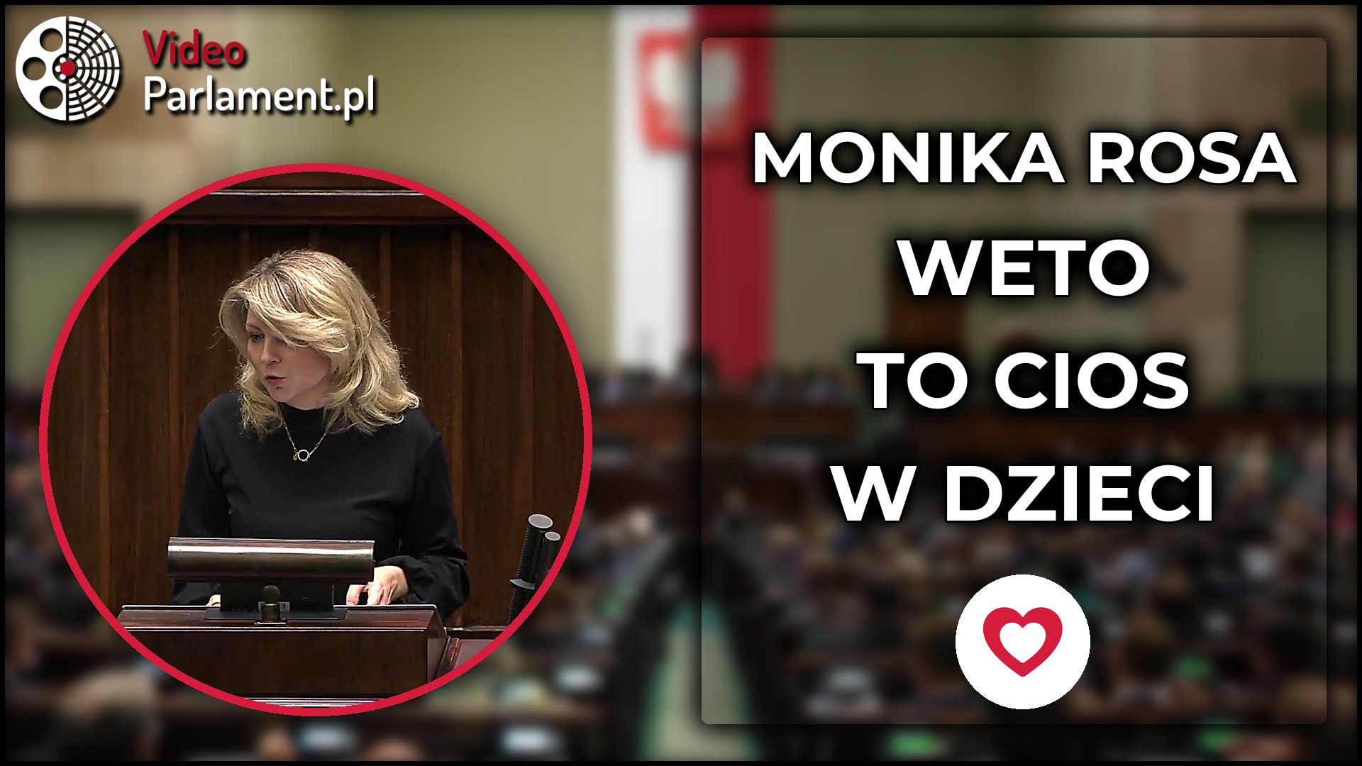 Monika Rosa - Weto to cios w bezpieczeństwo dzieci