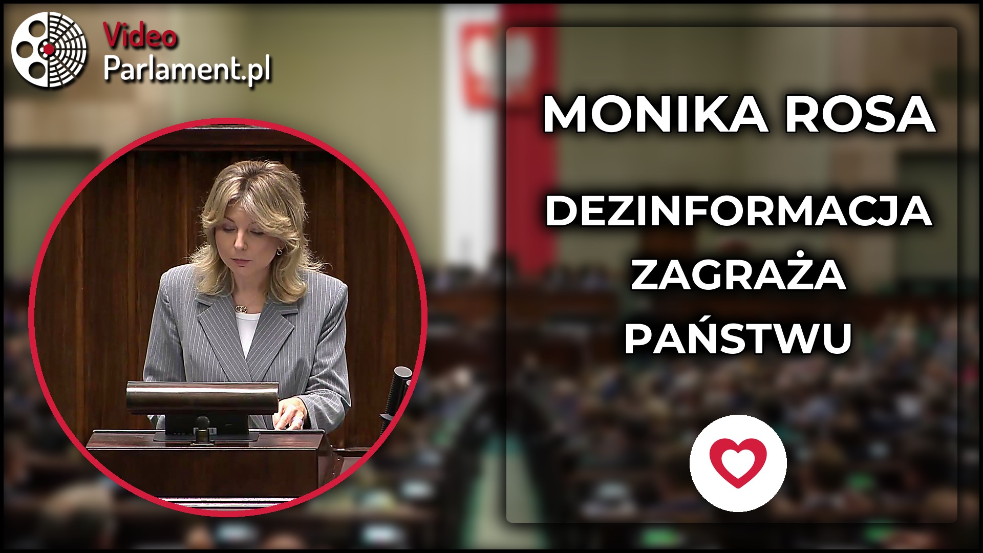 Monika Rosa: Dezinformacja zagraża bezpieczeństwu państwa