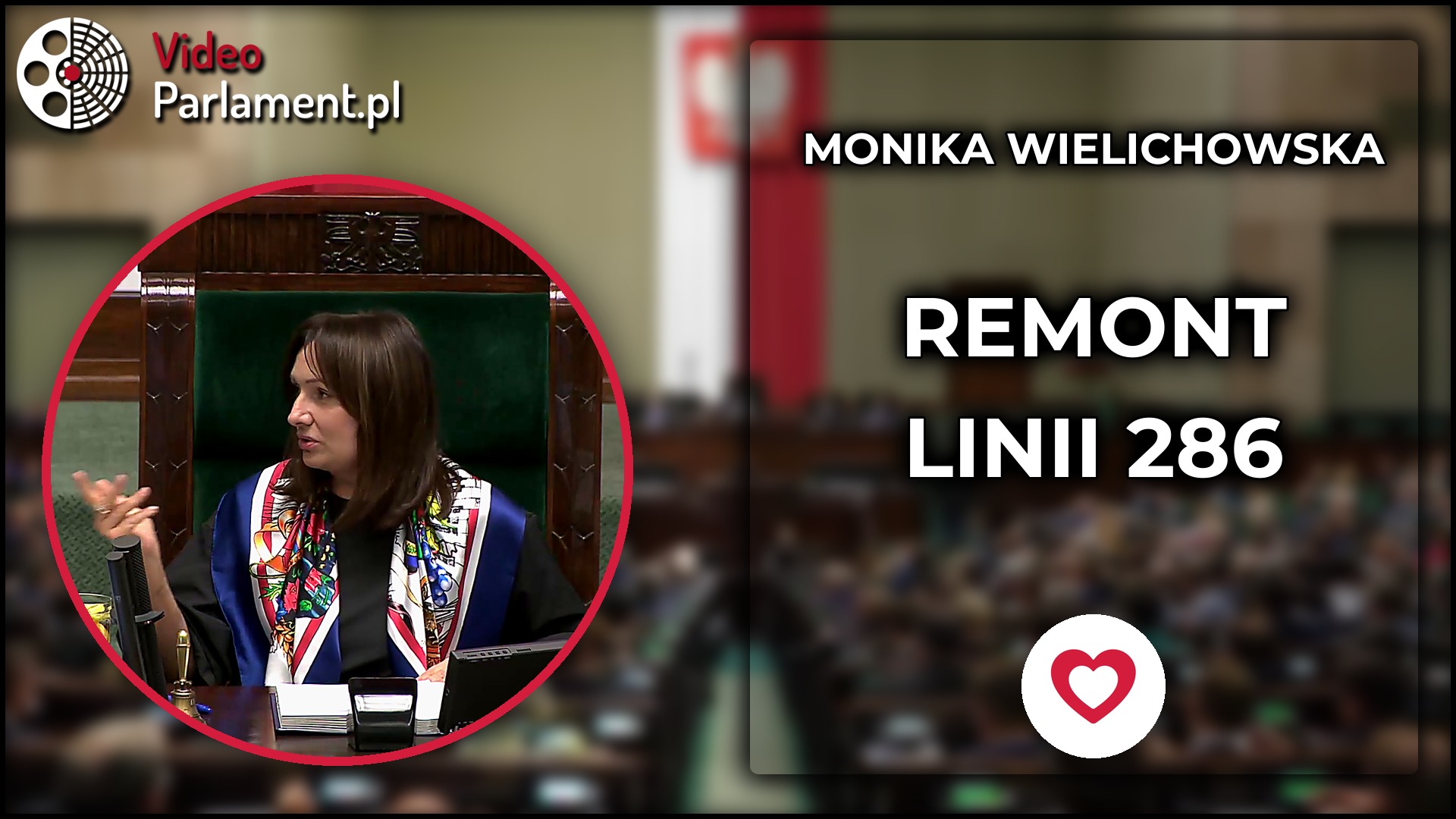 Monika Wielichowska pyta o remont linii kolejowej nr 286