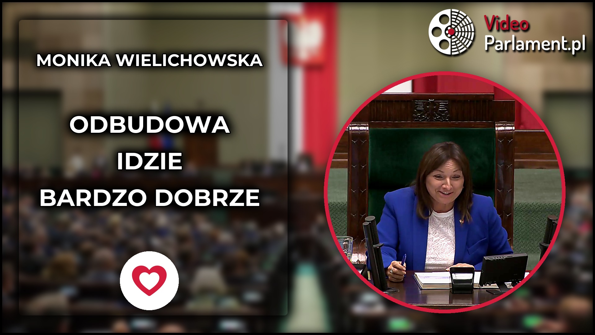 Monika Wielichowska o odbudowie terenów po Wielkiej Wodzie