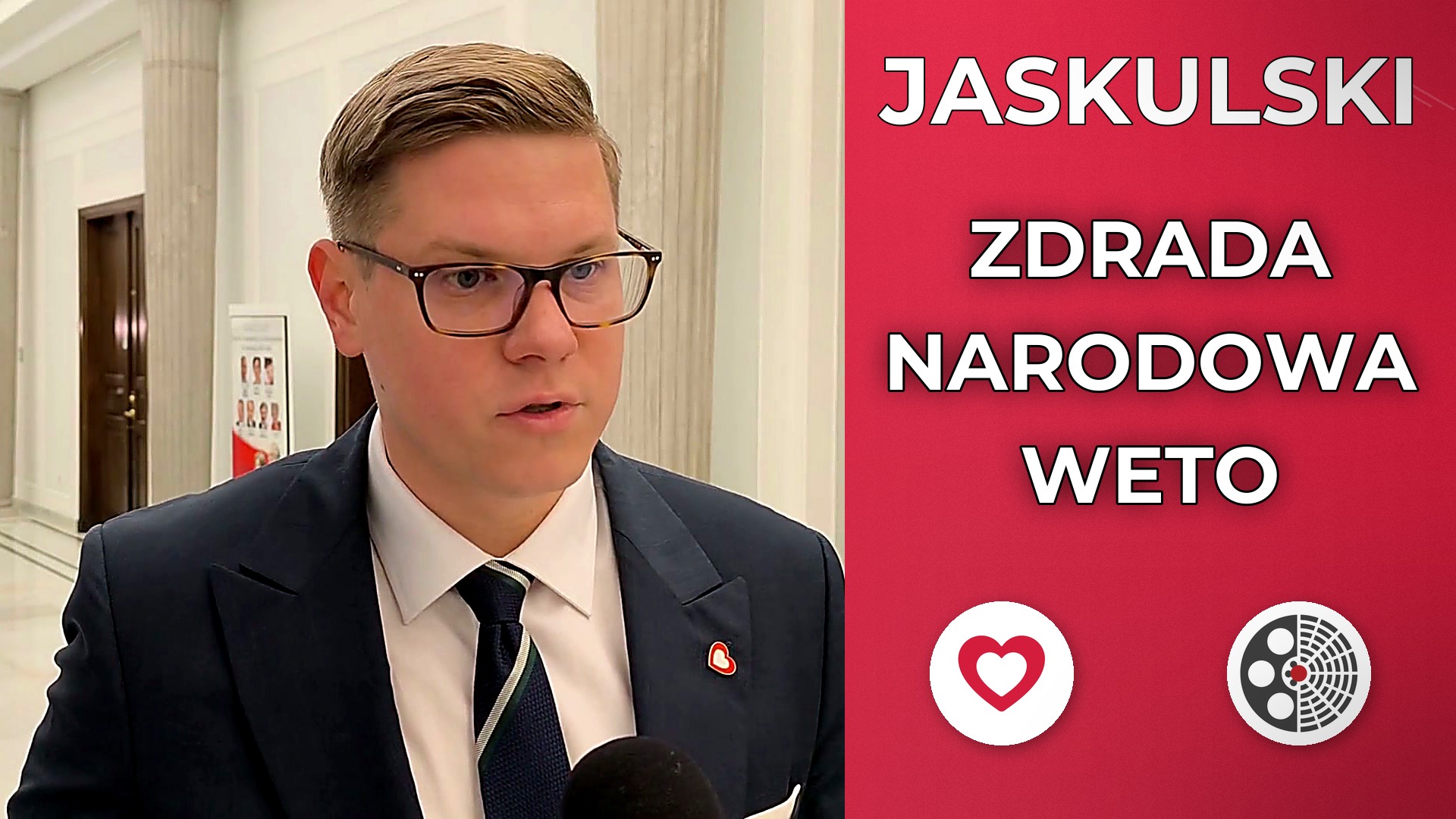 Patryk Jaskulski: Weto prezydenta to zdrada narodowa
