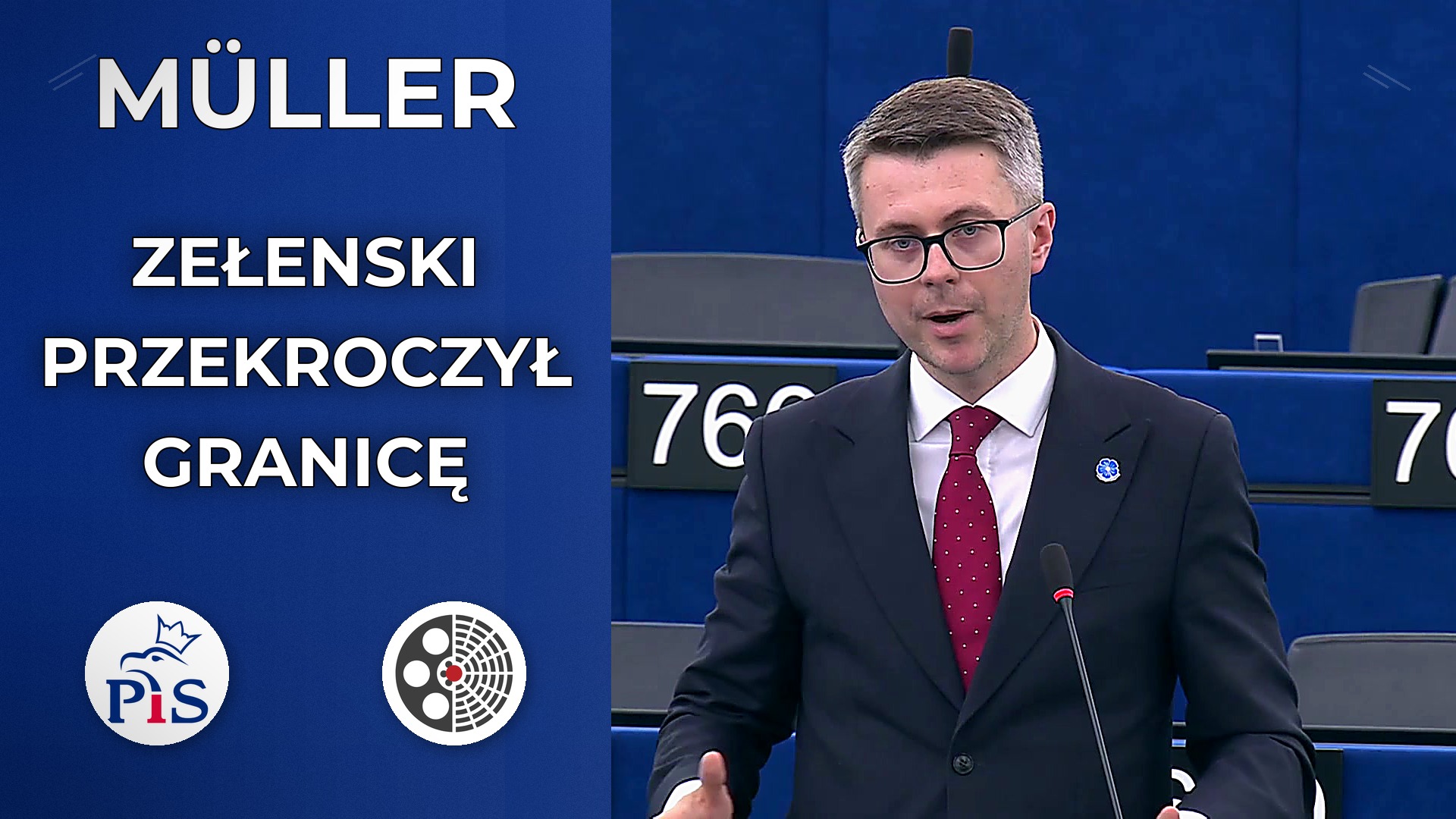 Piotr Müller: Zełenski nie powinien czcić UPA
