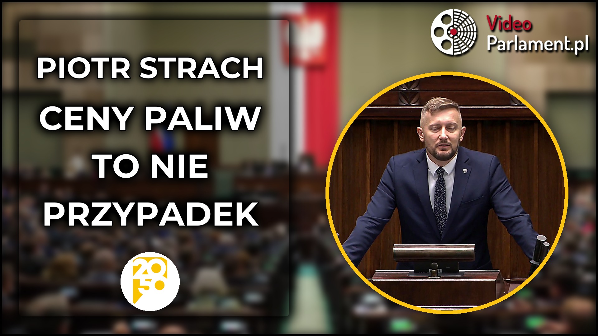 Piotr Strach: Ceny paliw wymagają rozwiązań systemowych