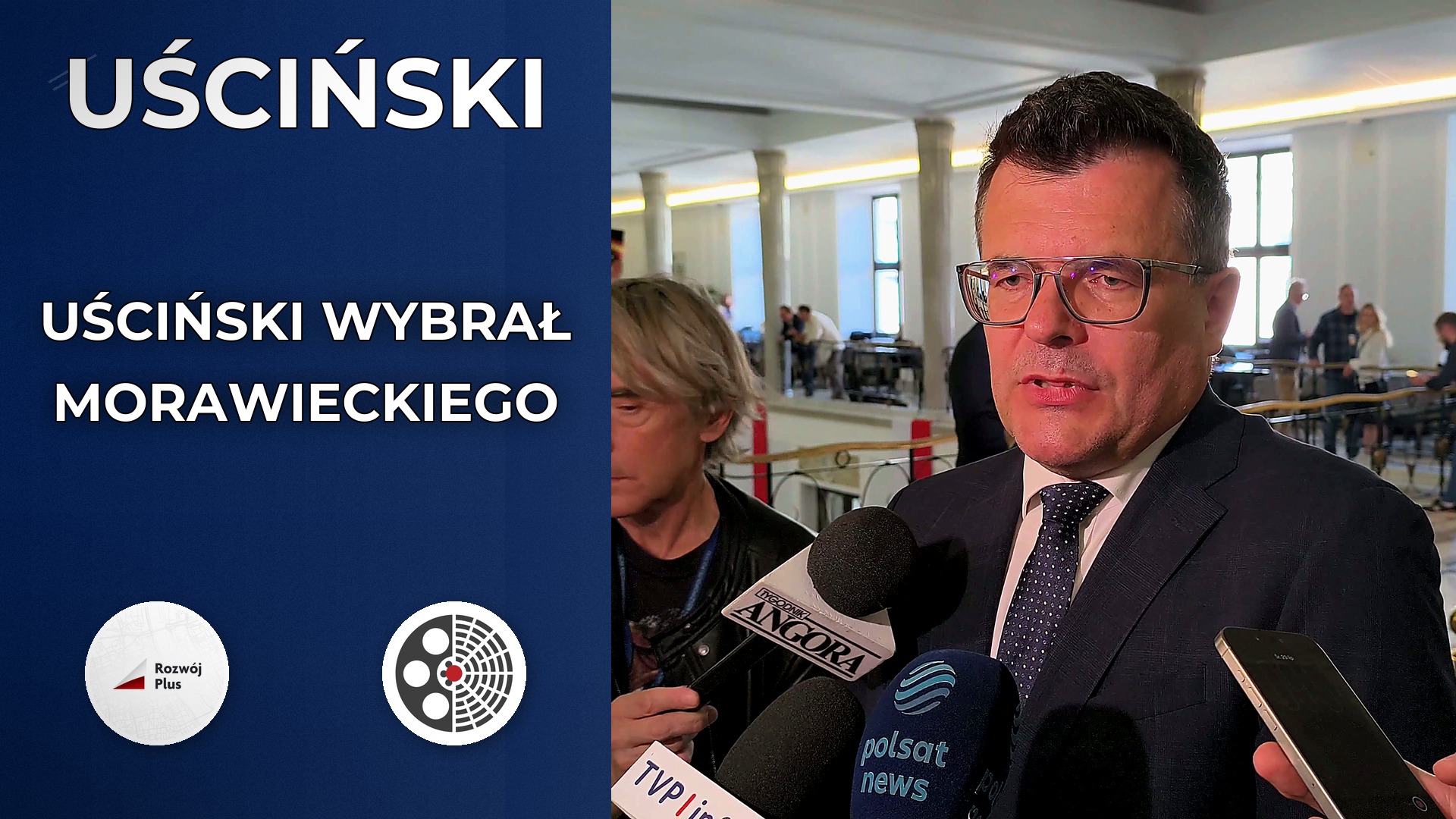 Piotr Uściński wybrał Mateusza Morawieckiego