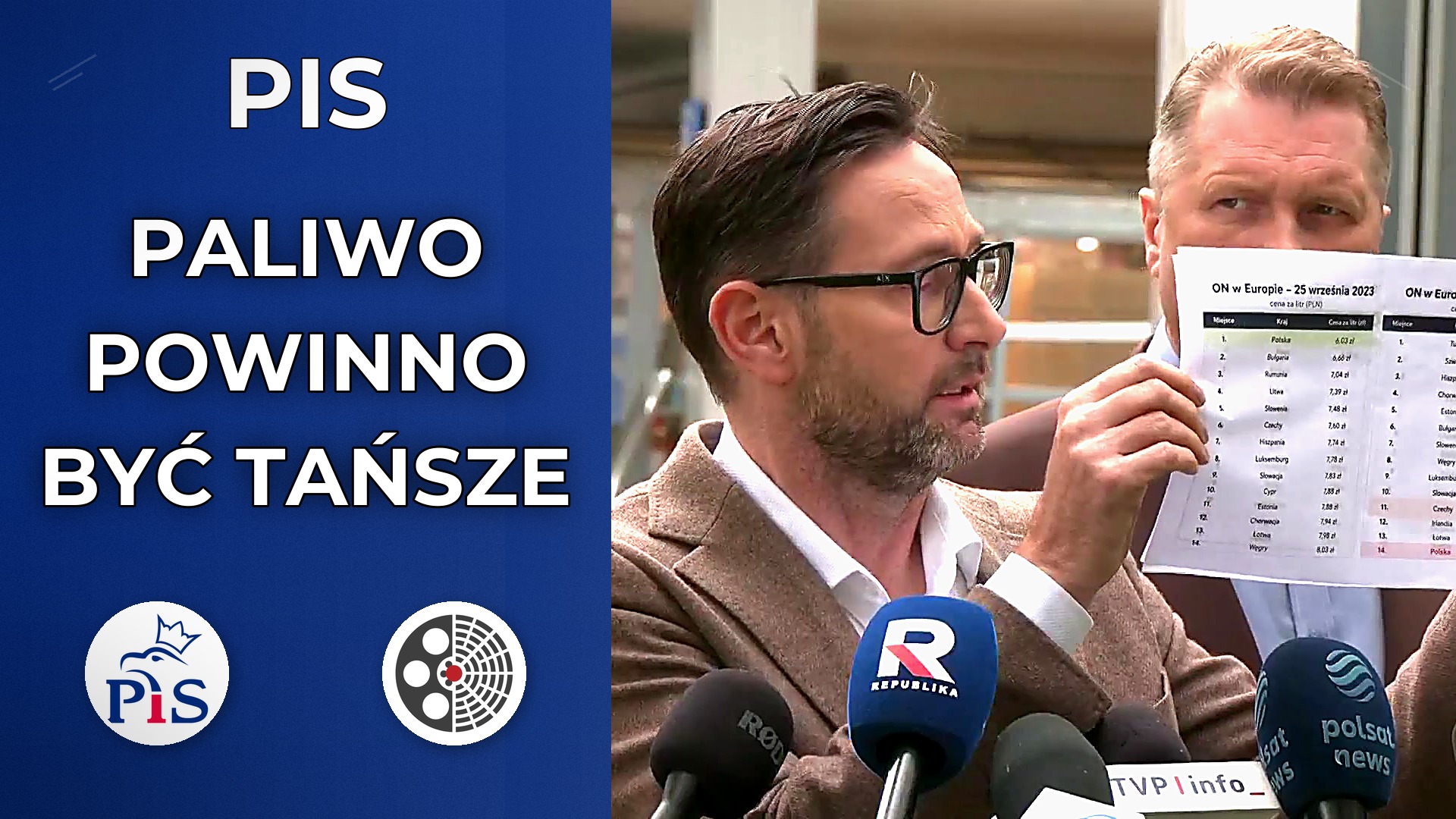 PiS o cenach paliw: Orlen powinien je obniżyć