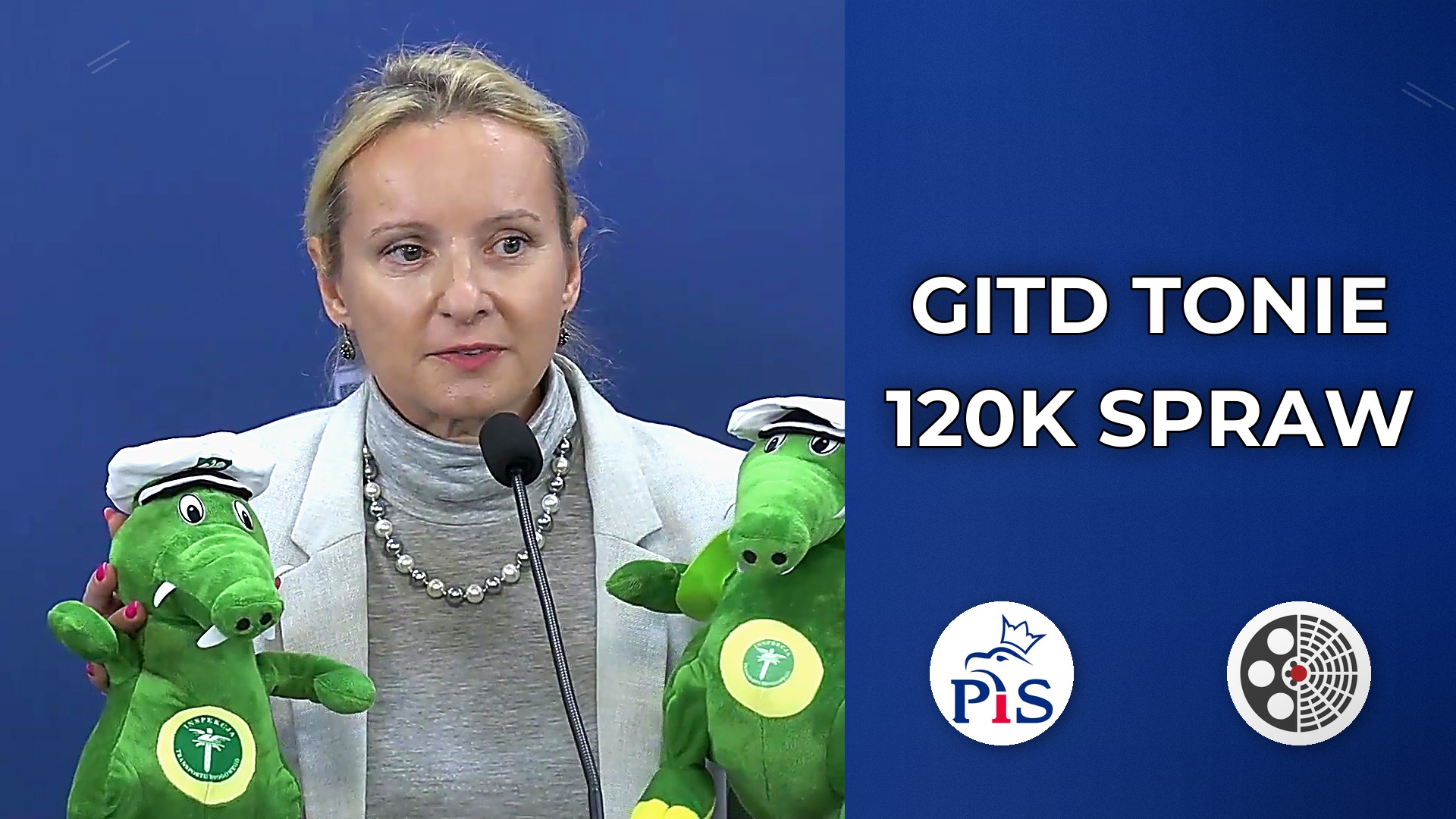 PiS: GITD tonie - 120 tys. spraw, samochody rdzewieją