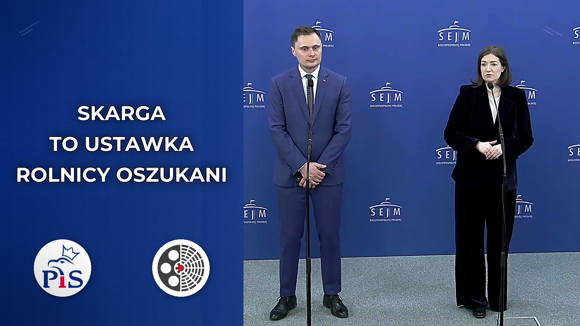 PiS: Skarga na MERCOSUR to ustawka rządu, rolnicy oszukani