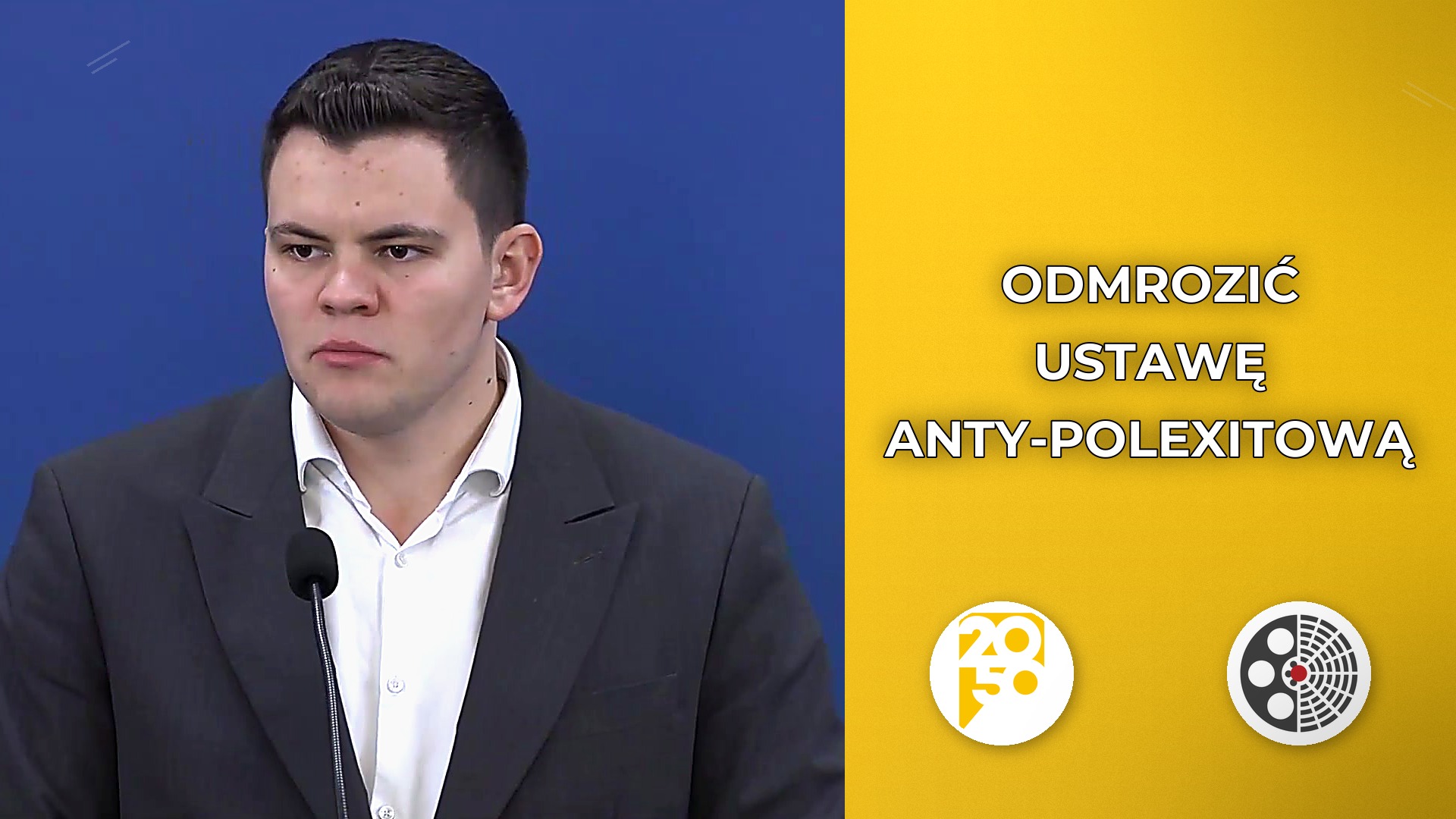 Polska 2050 apeluje: odmrozić projekt anty‑polexitowy