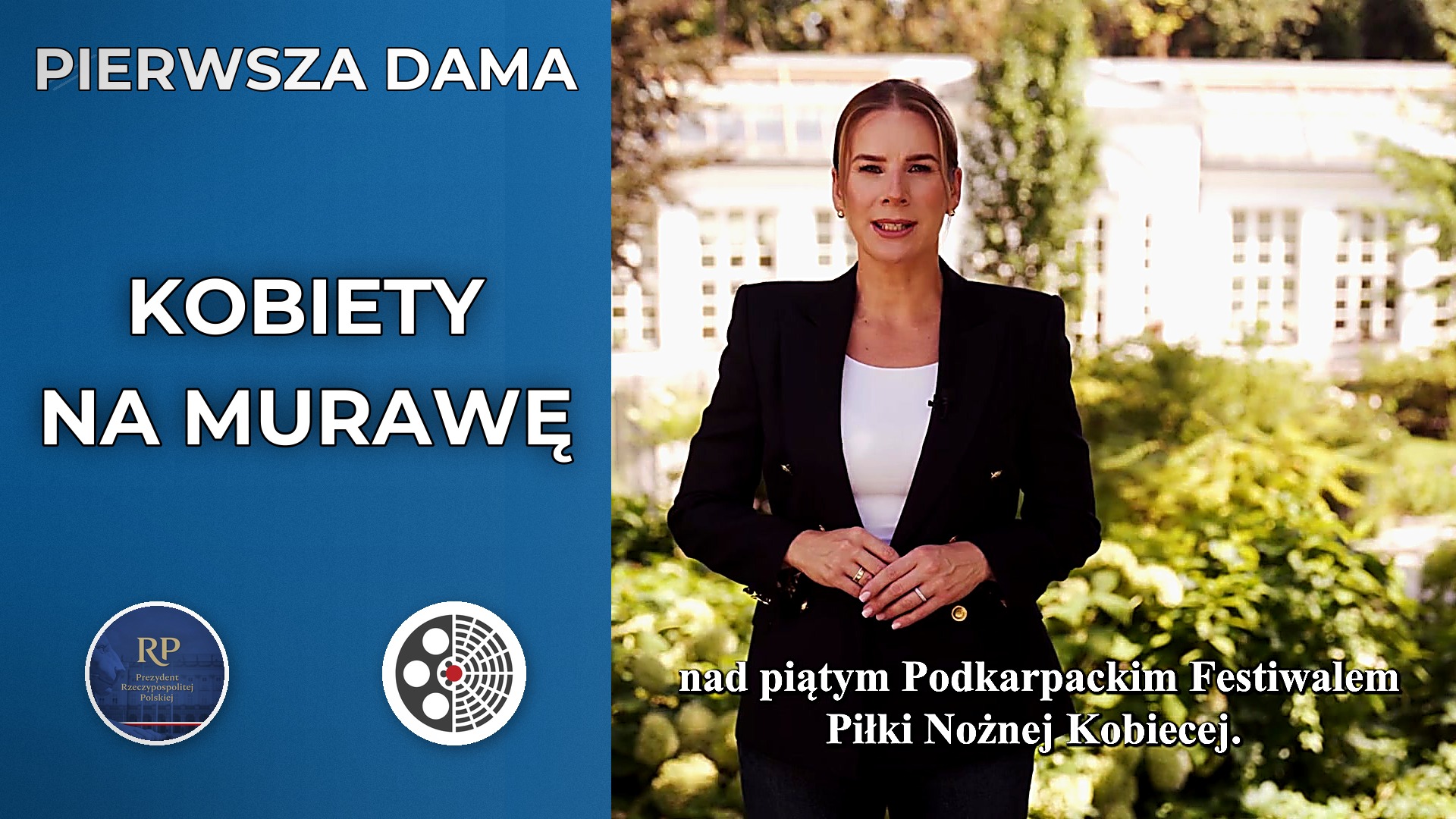 Kancelaria Prezydenta: Marta Nawrocka o kobiecej piłce