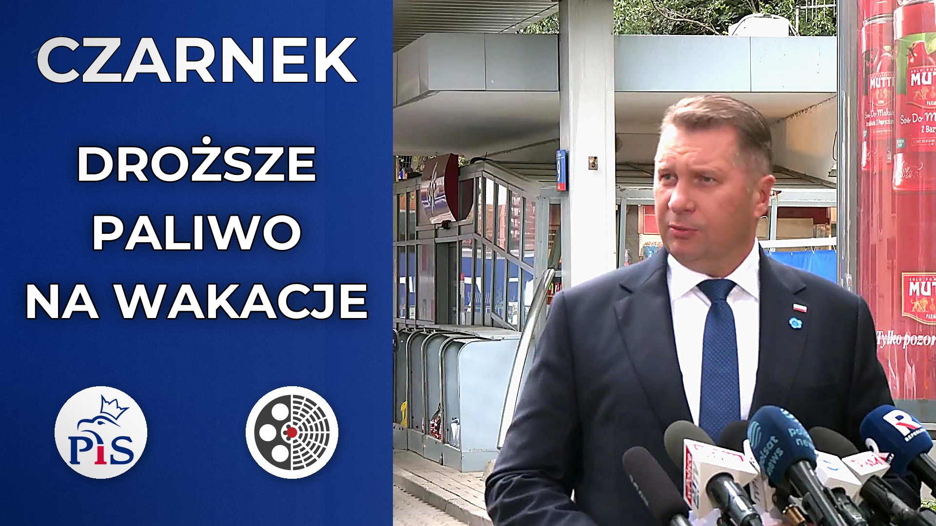 Przemysław Czarnek: rząd łupi Polaków na wakacjach