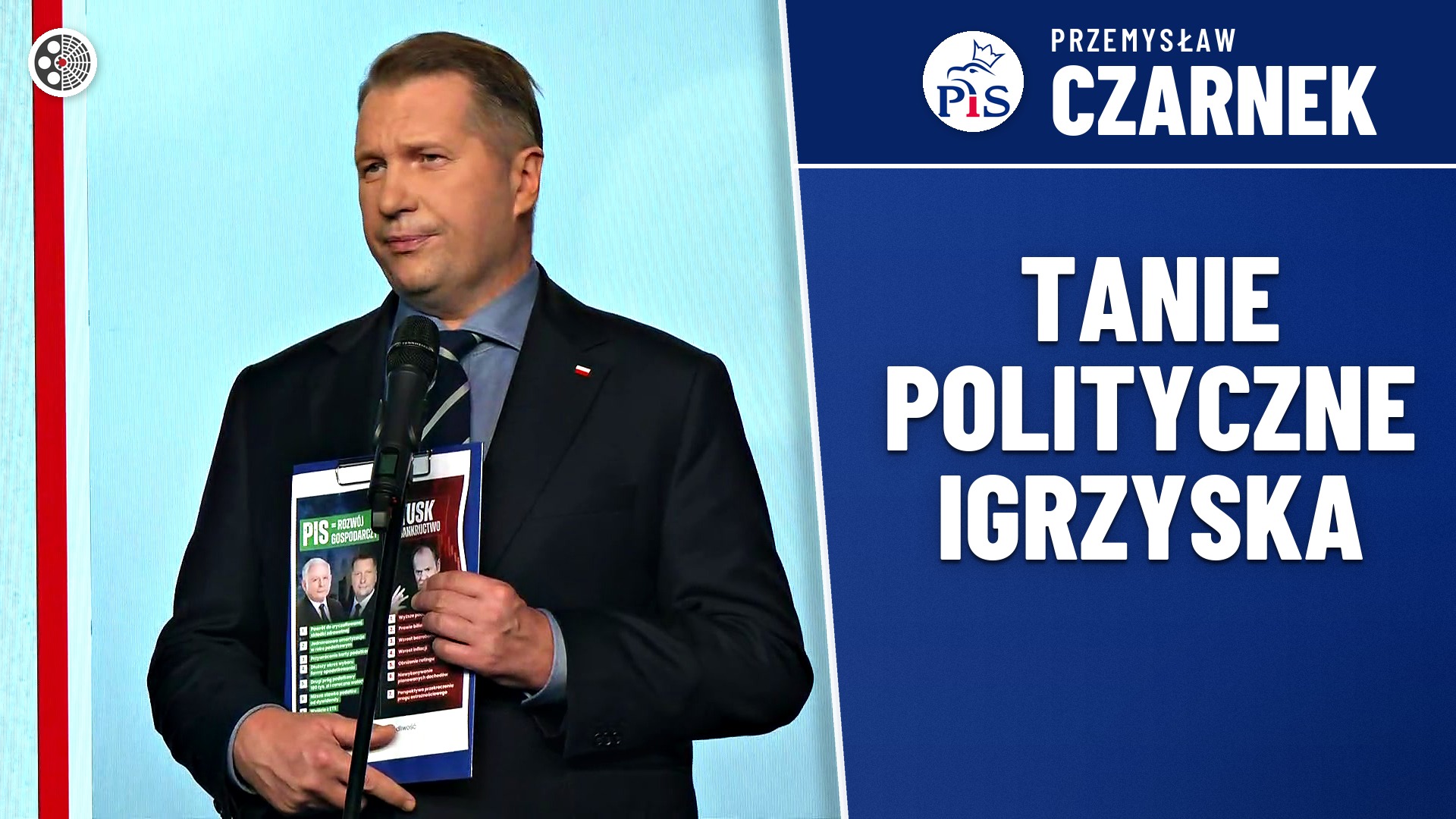 Przemysław Czarnek: „Tanie igrzyska” mają przykryć kryzys