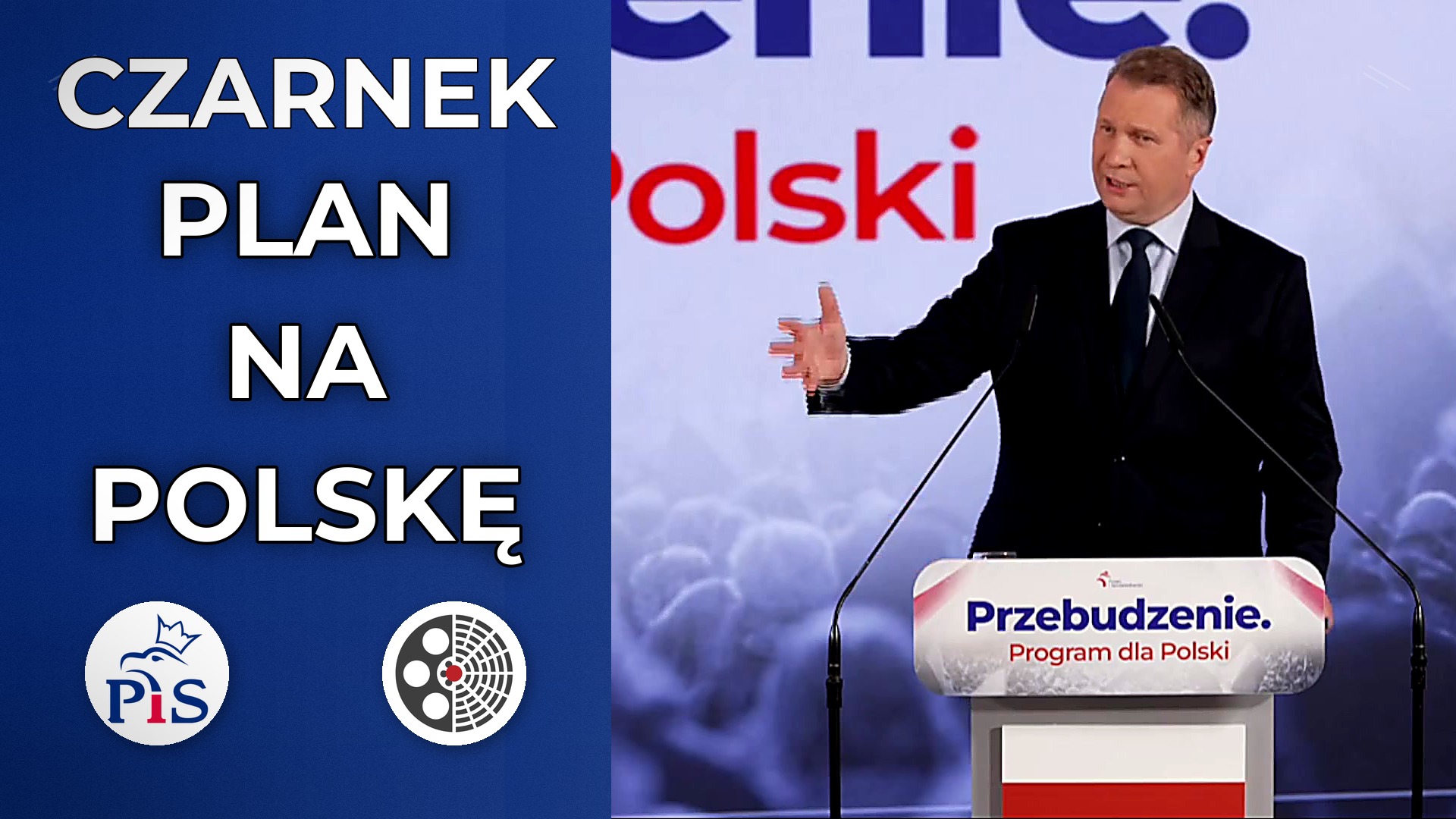 Przemysław Czarnek przedstawia plan PiS i młode twarze