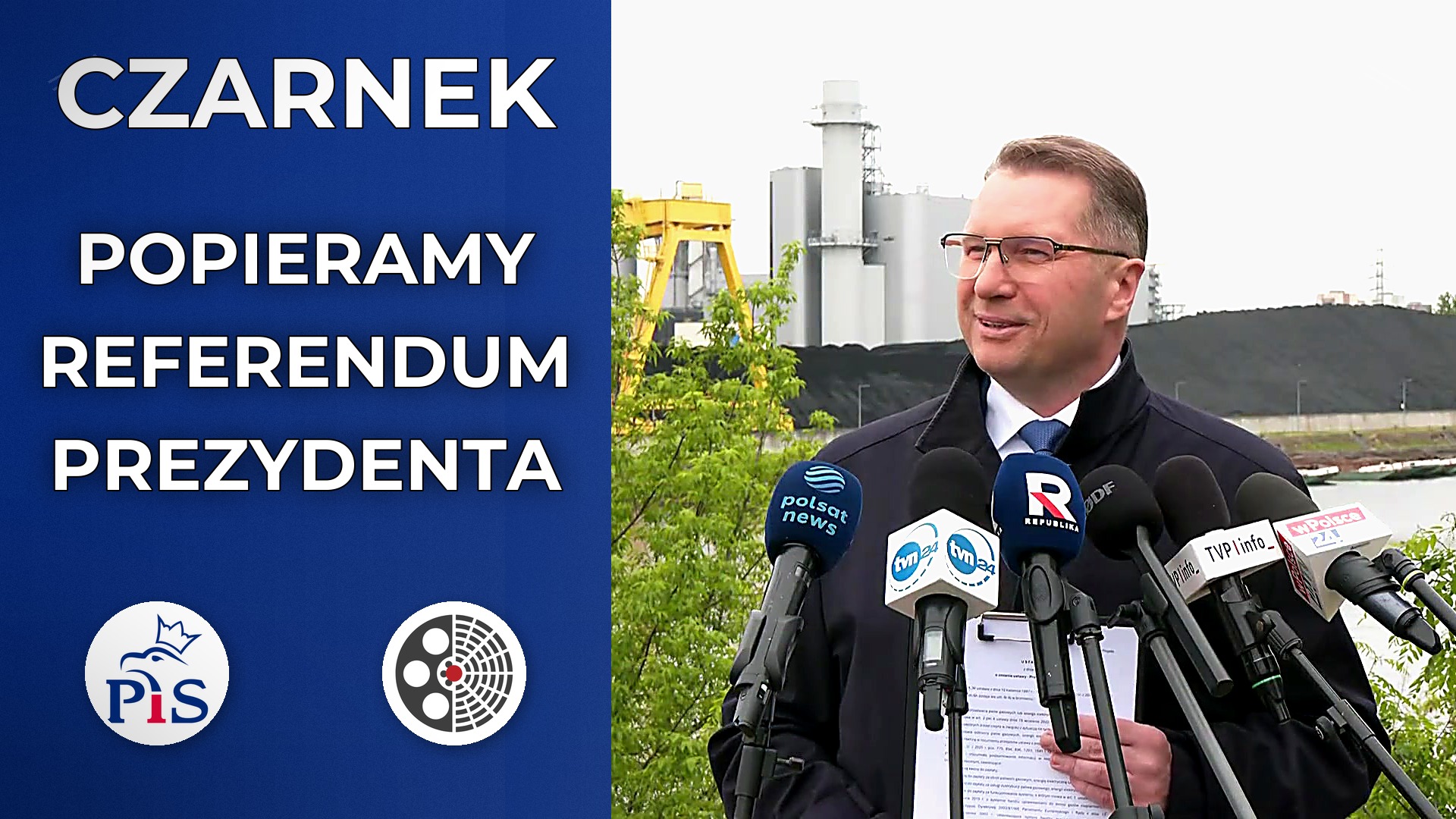 Przemysław Czarnek: Wychodzimy z ETS-u dla polskiego przemysłu