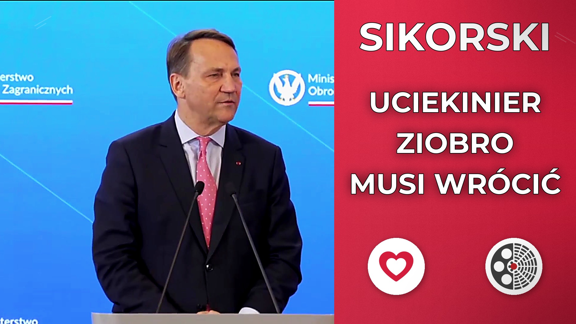Radosław Sikorski: Ziobro powinien wrócić i wyjaśnić sprawę