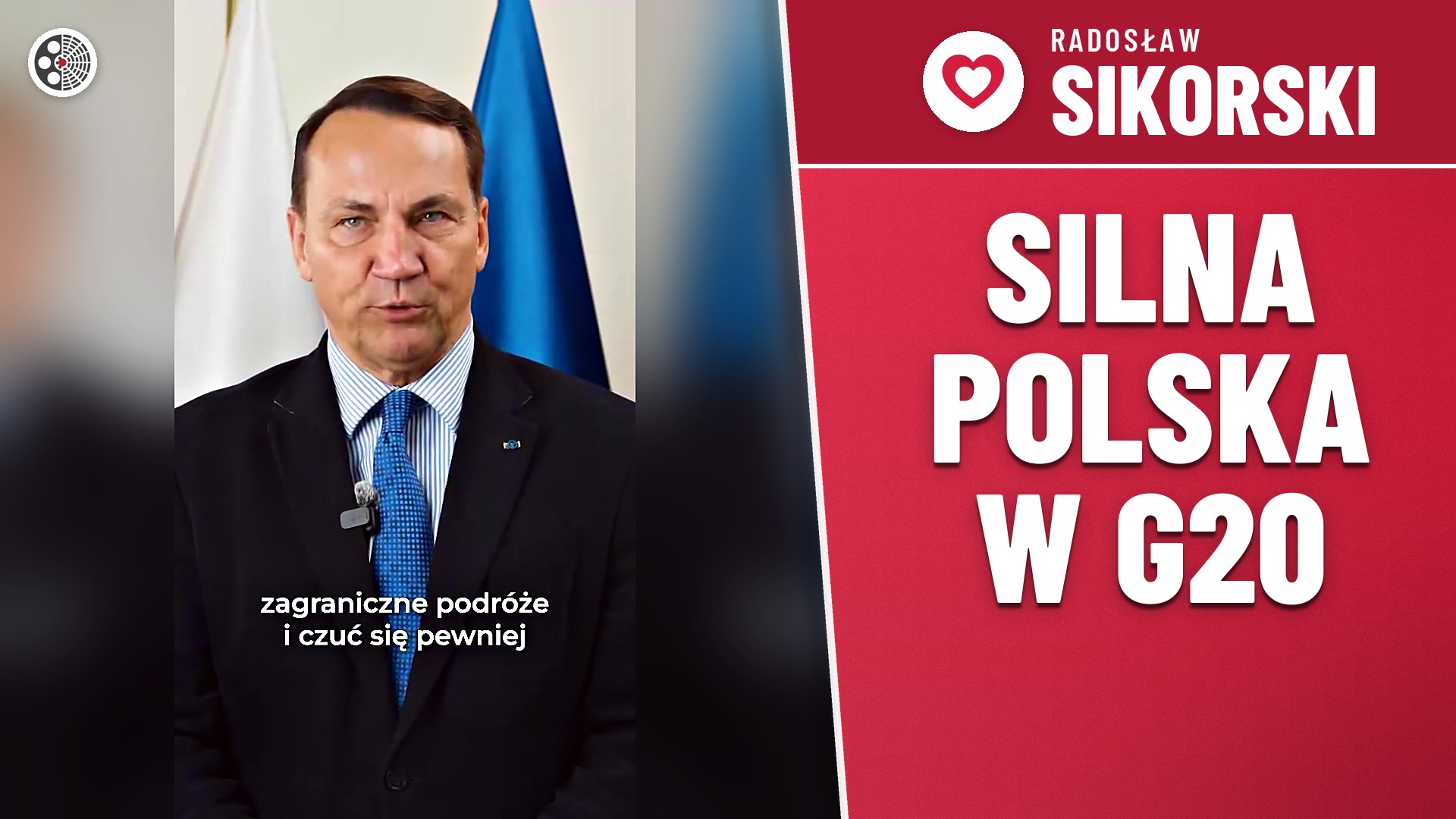 Radosław Sikorski: silne sojusze i mocniejszy głos Polski