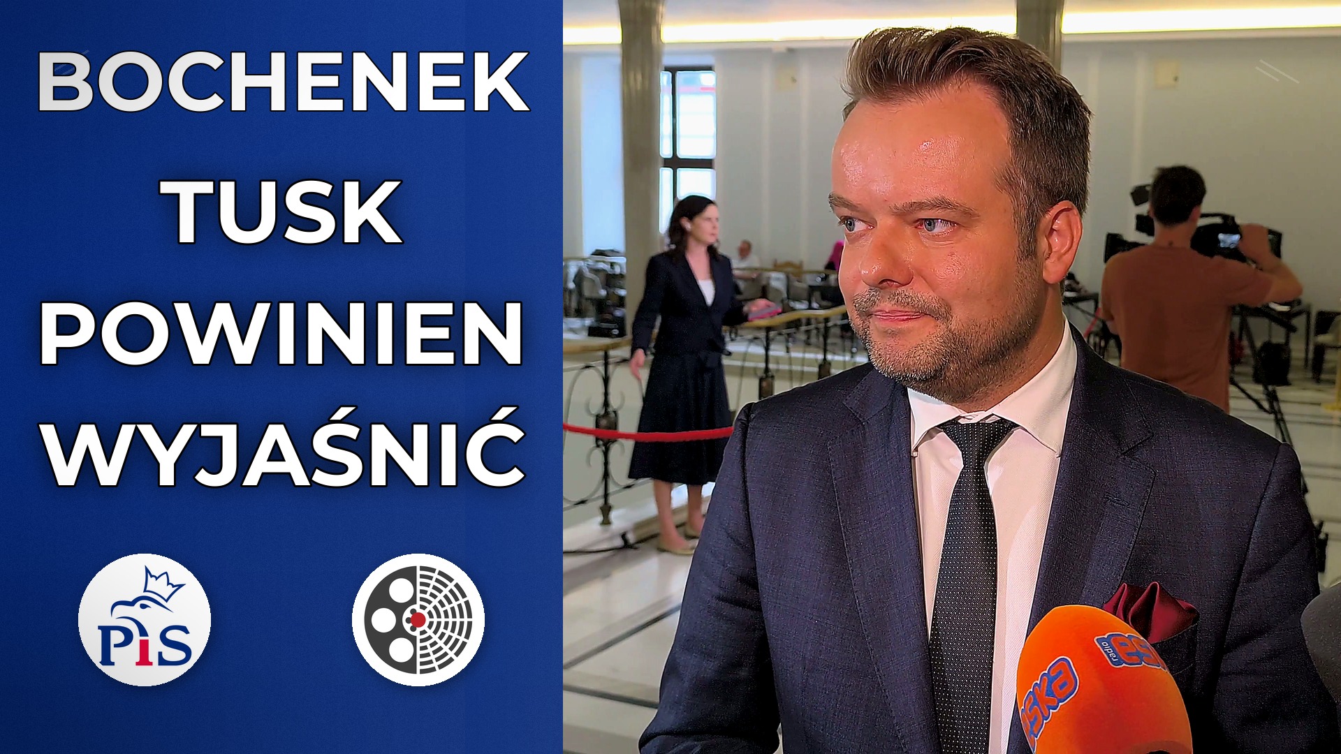 Rafał Bochenek: Tusk powinien wyjaśnić sprawę Zondy Krypto