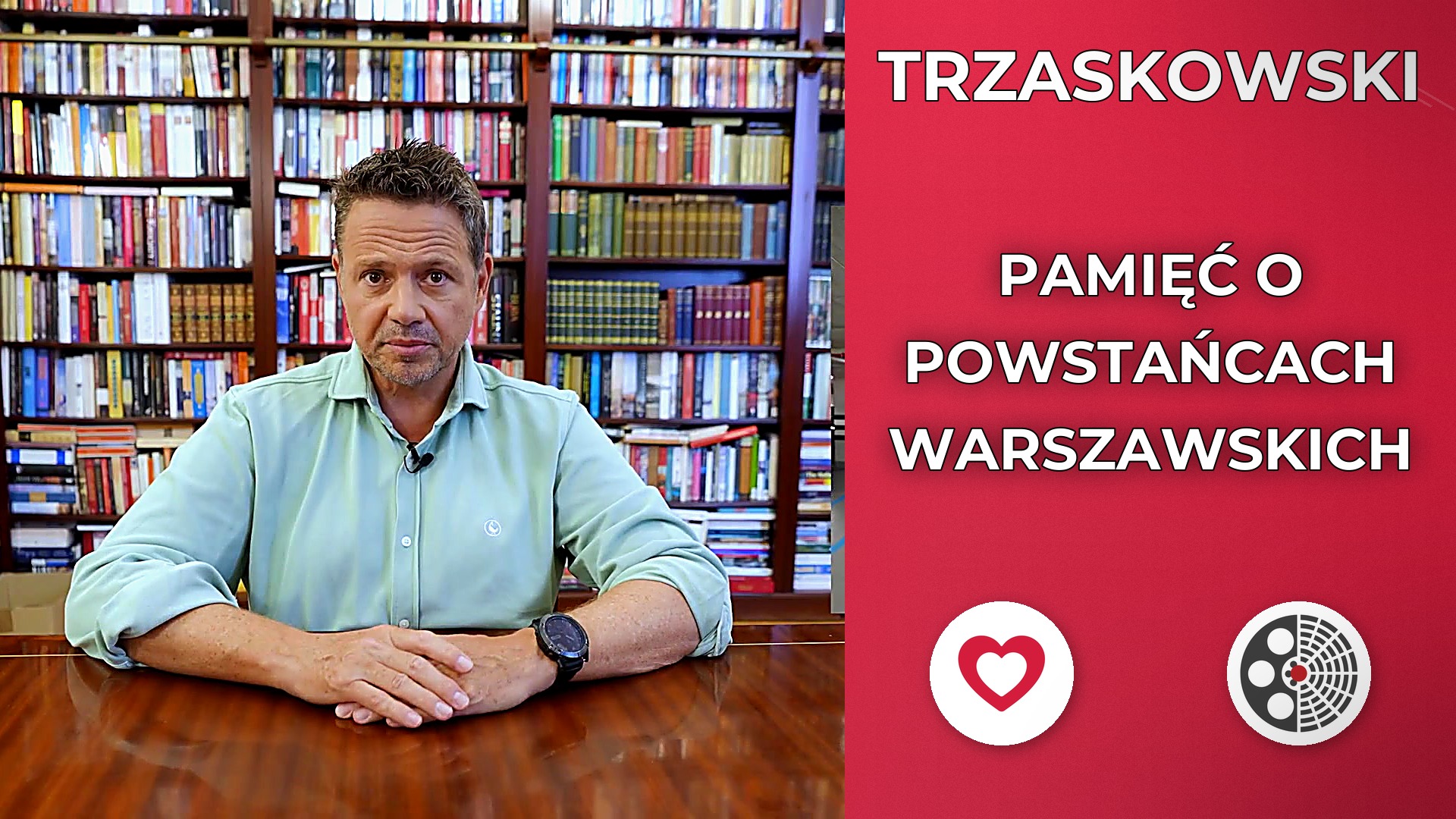 Rafał Trzaskowski o planie Warszawy i wartościach Powstańców