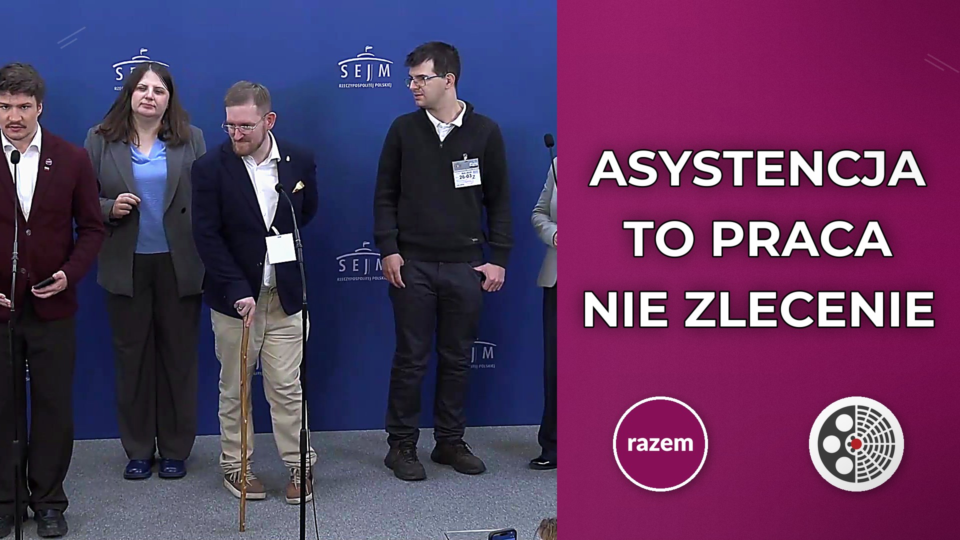 Razem: Krytyka umów-zleceń w asystencji osobistej