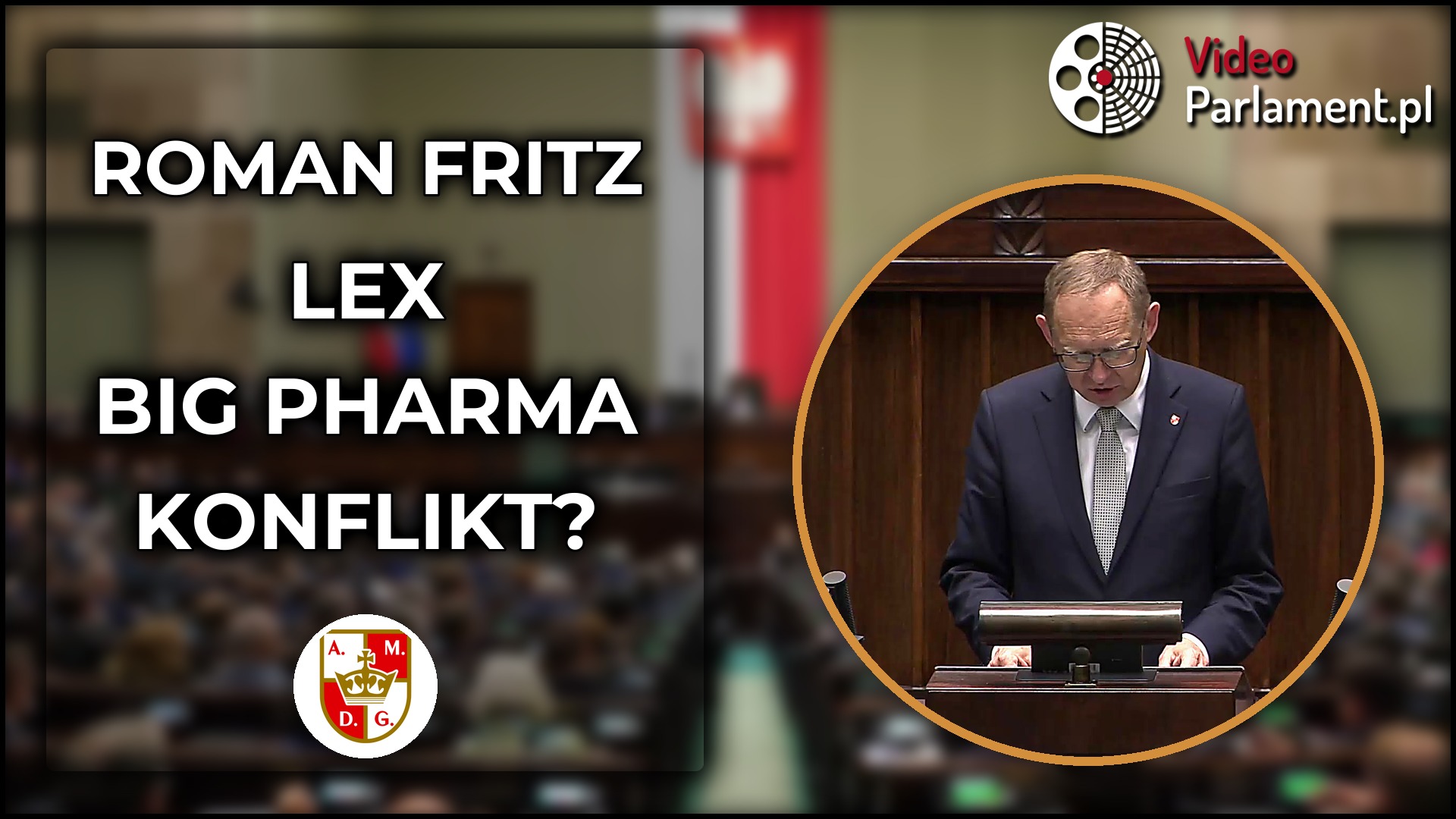 Roman Fritz: Pyta o „Lex Big Pharma” i konflikty interesów
