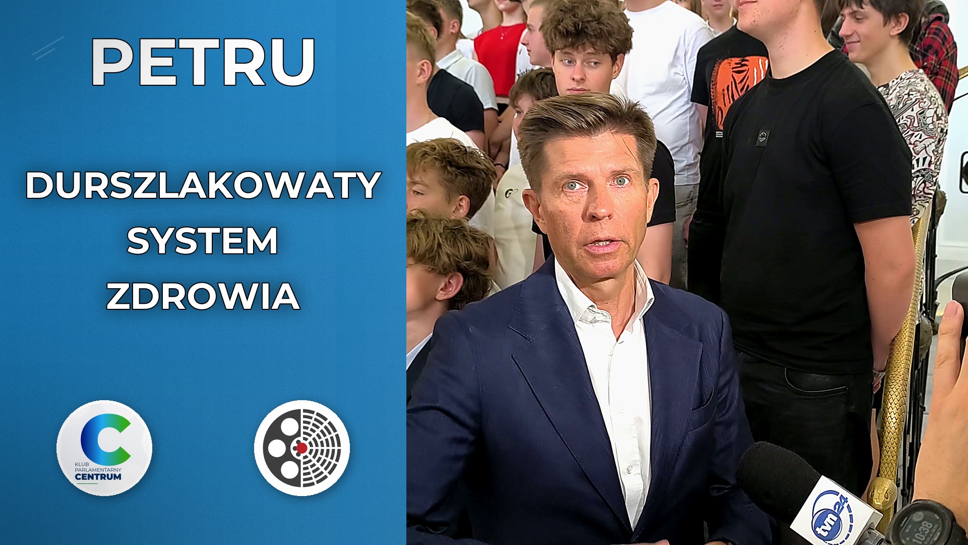 Ryszard Petru: system ochrony zdrowia jest durszlakowaty