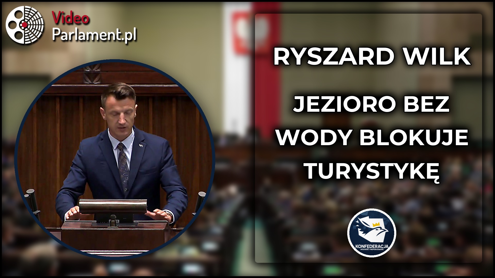 Ryszard Wilk apeluje o ratunek dla Jeziora Klimkówka