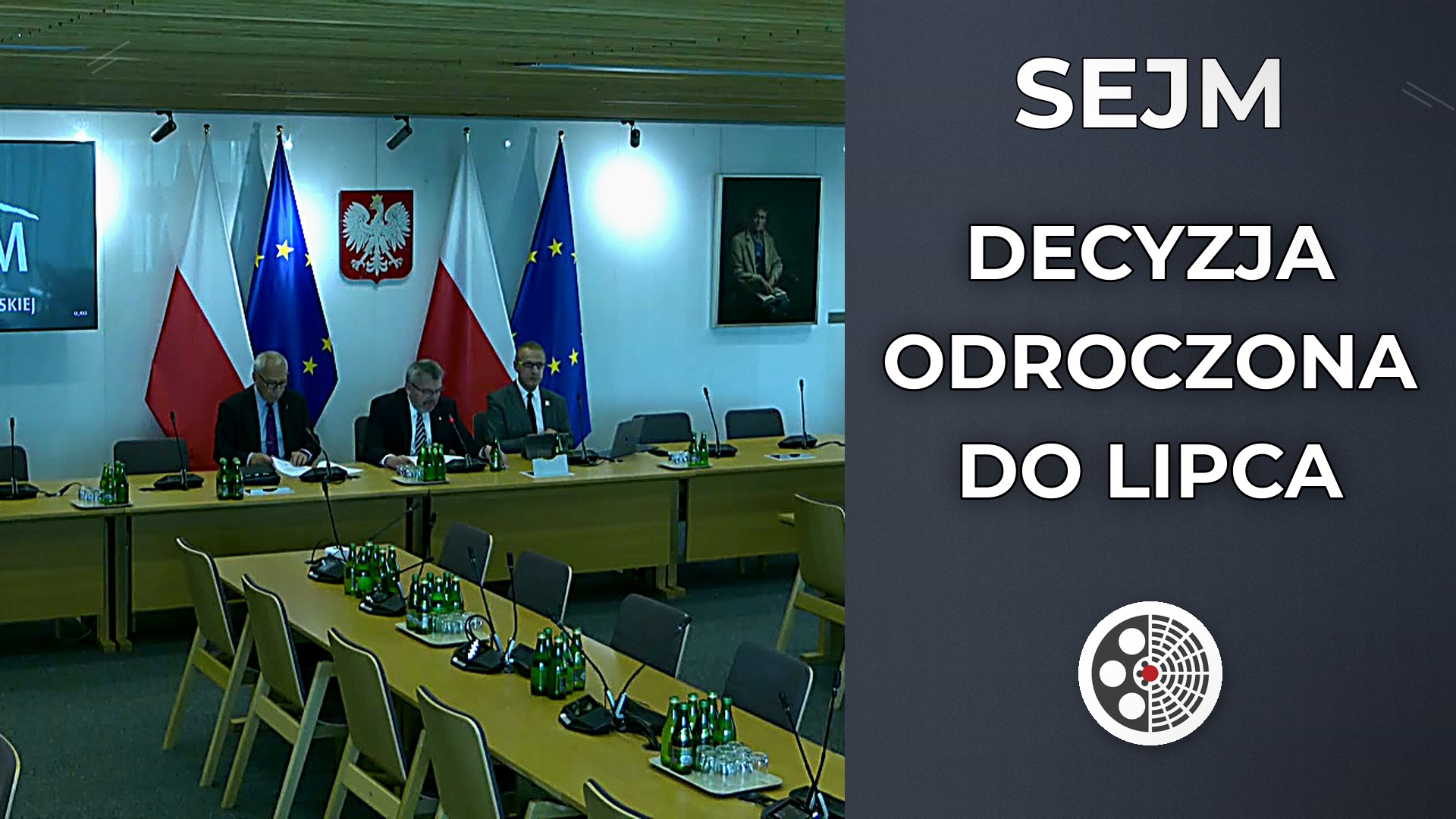Komisja przełożyła decyzję w sprawie immunitetu posła Króla