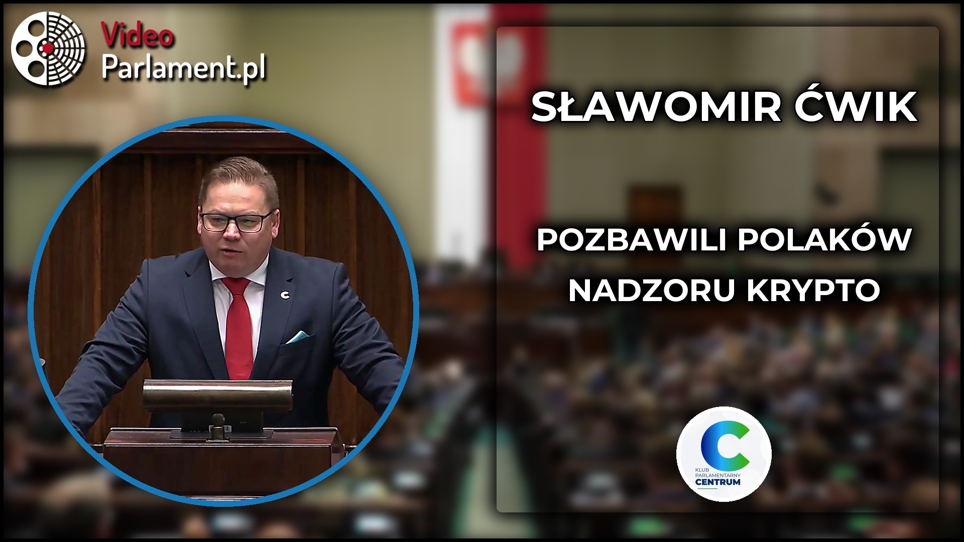 Sławomir Ćwik: Weta pozbawiło Polaków nadzoru nad krypto