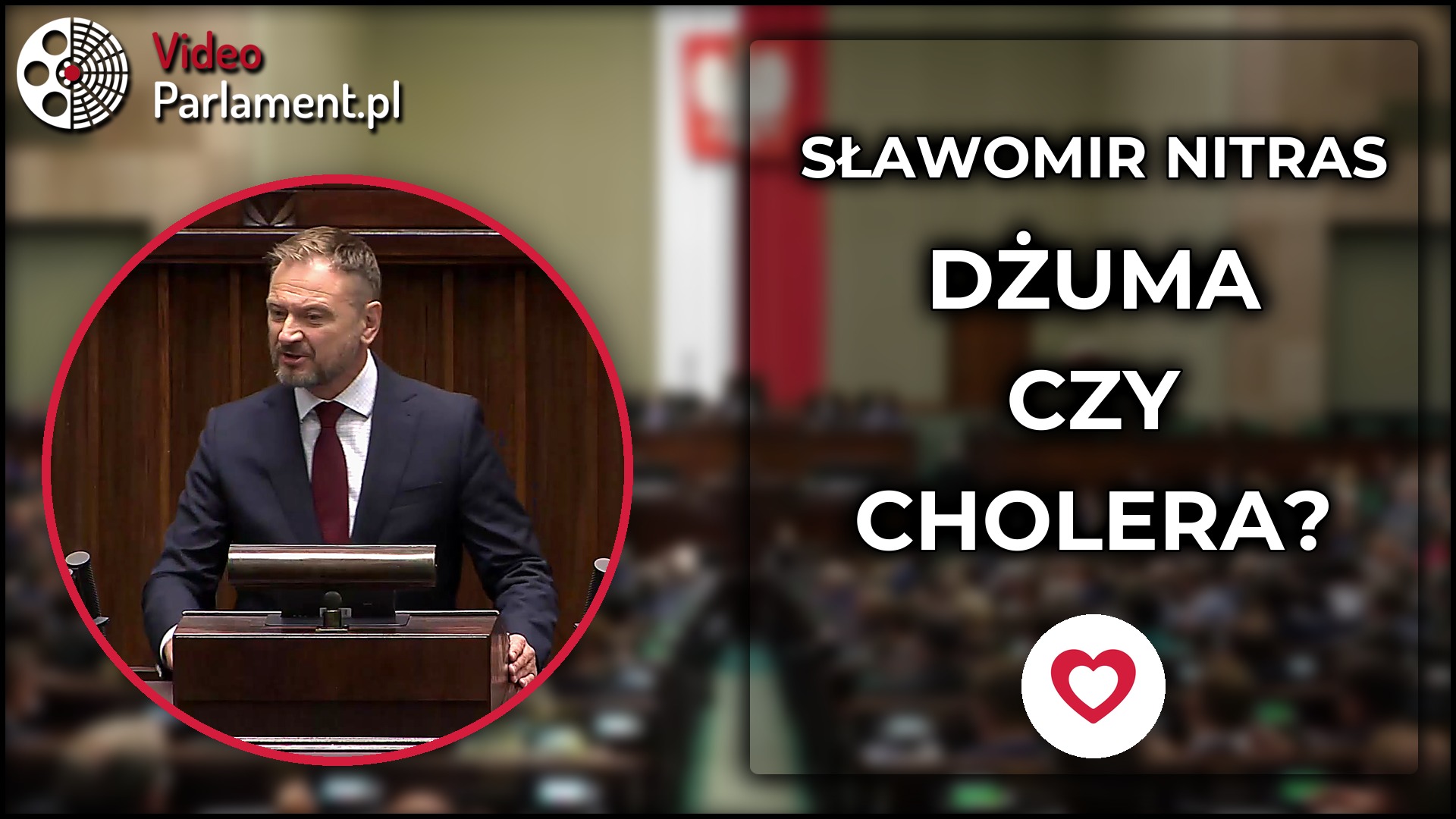 Sławomir Nitras o „wyborze między dżumą a cholerą”