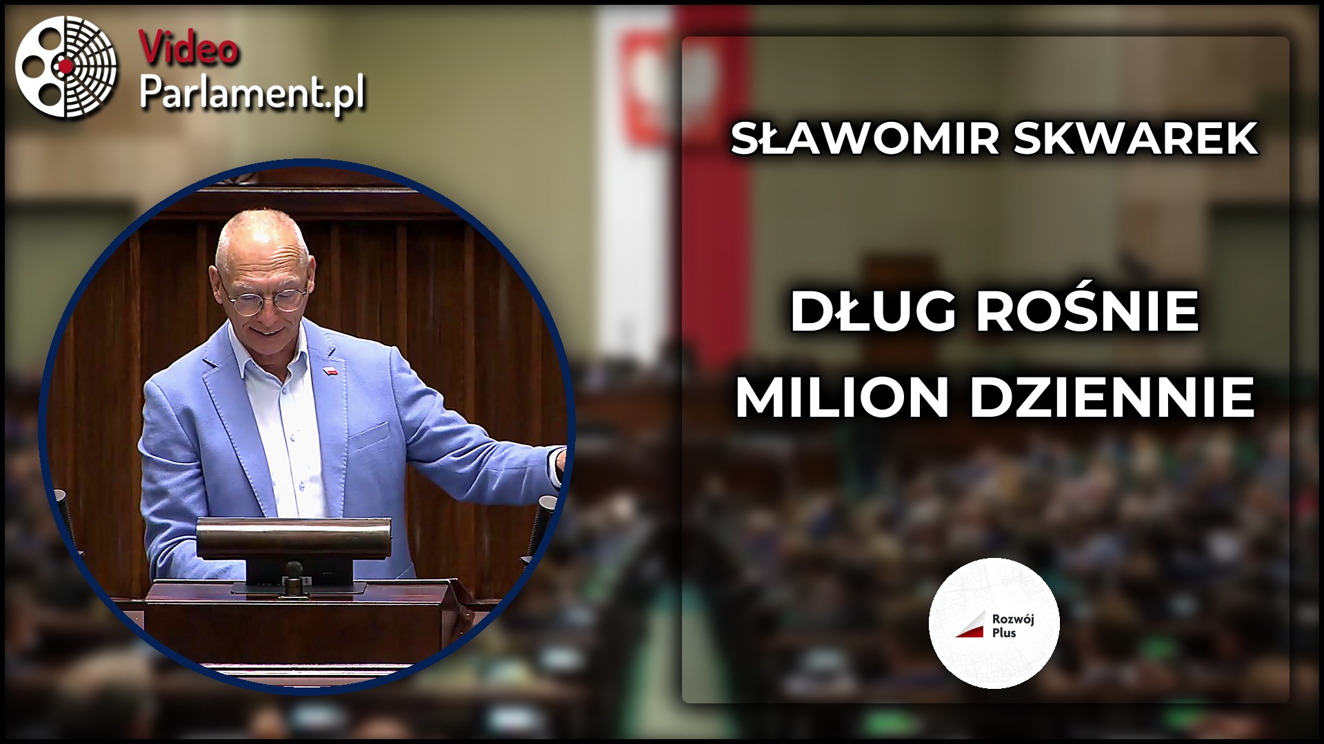 Sławomir Skwarek ostro o długu i podatkach rządu Tuska