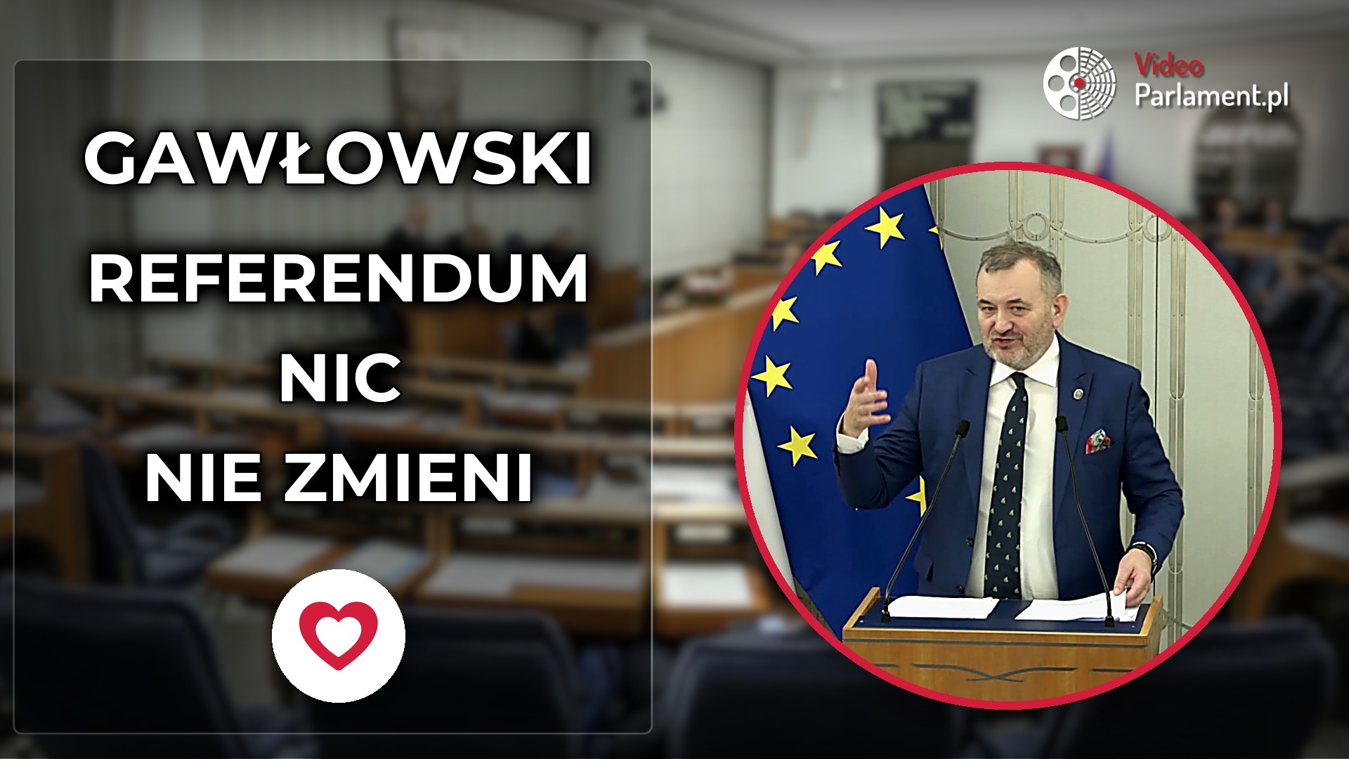 Stanisław Gawłowski: To referendum niczego nie rozwiąże