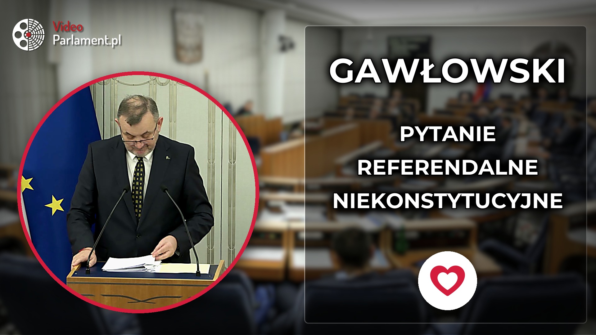 Stanisław Gawłowski - Komisje: nie ma zgody na referendum klimatyczne
