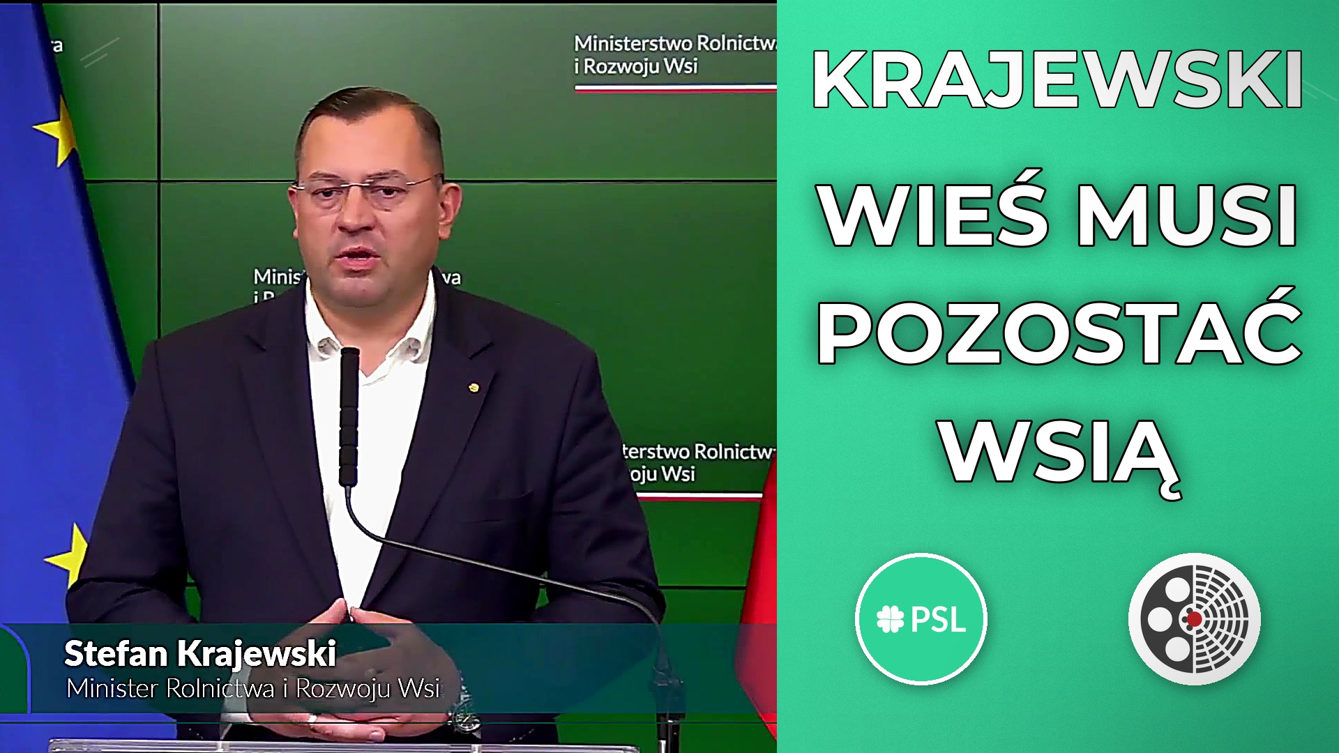 Stefan Krajewski: Wieś musi pozostać wsią