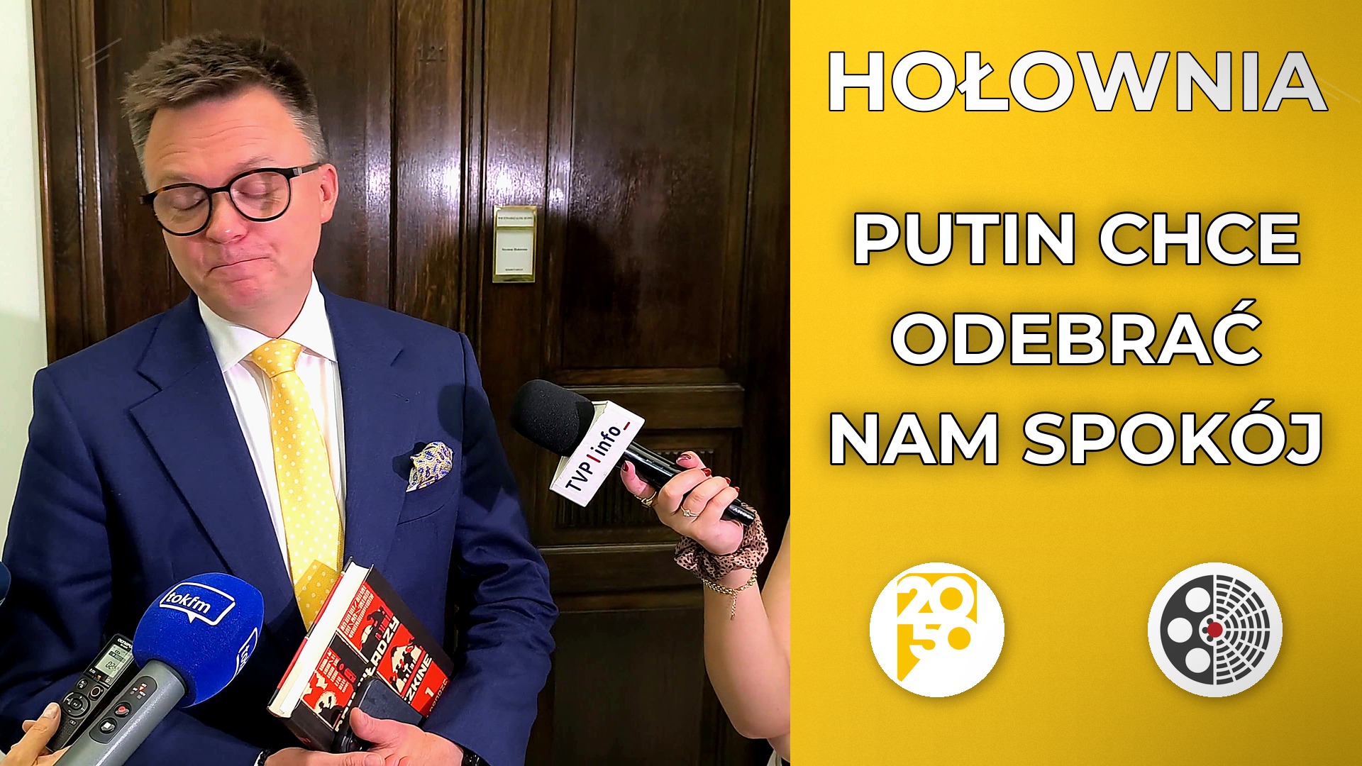 Szymon Hołownia: Putin chce odebrać nam spokój