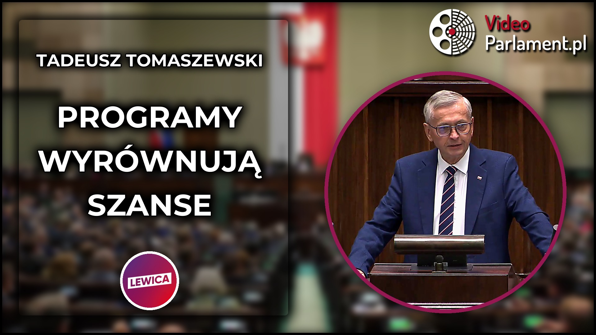 Tadeusz Tomaszewski o ciągłości polityki społecznej
