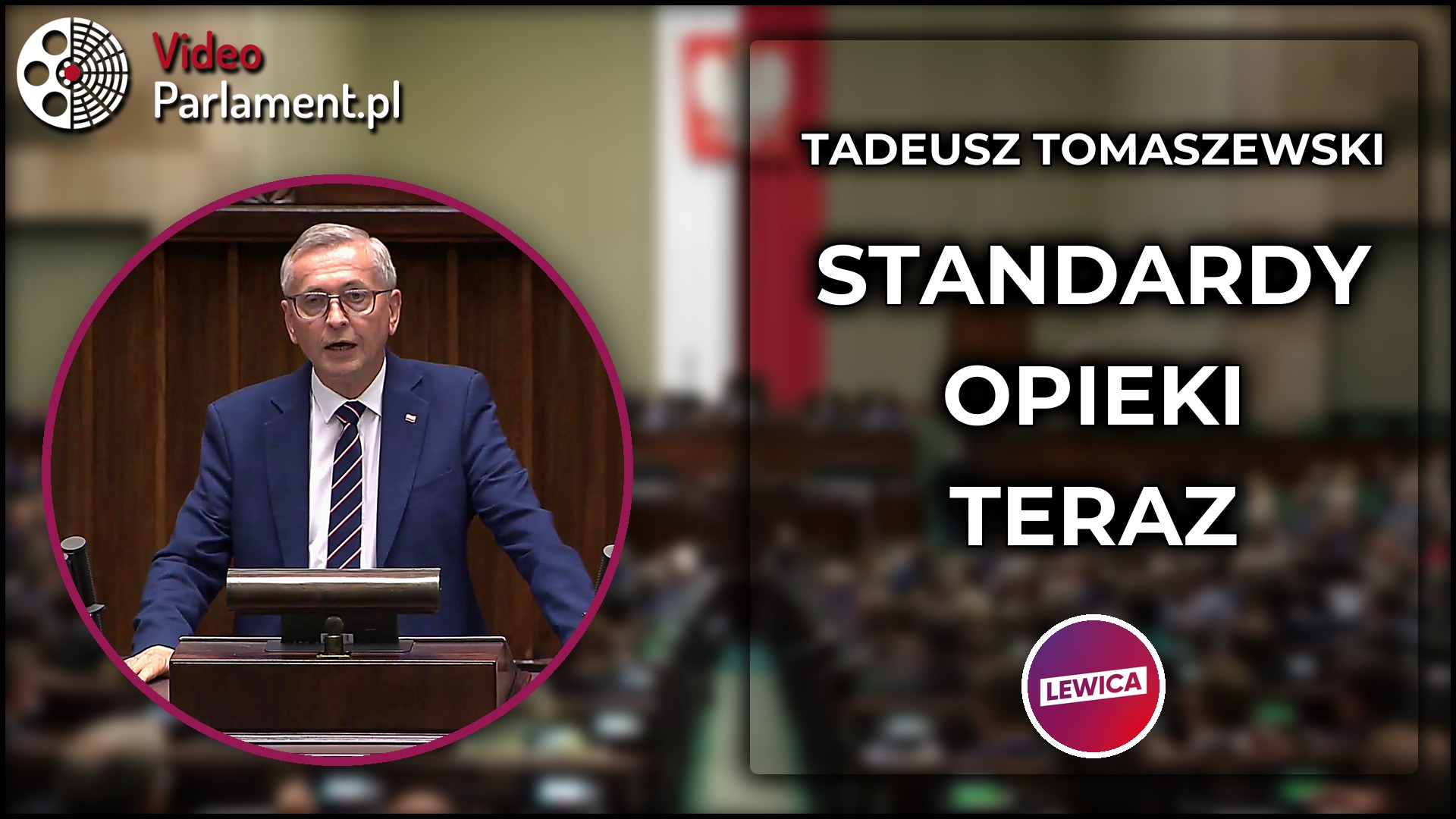 Tadeusz Tomaszewski: Lewica chce szybkiego uchwalenia noweli
