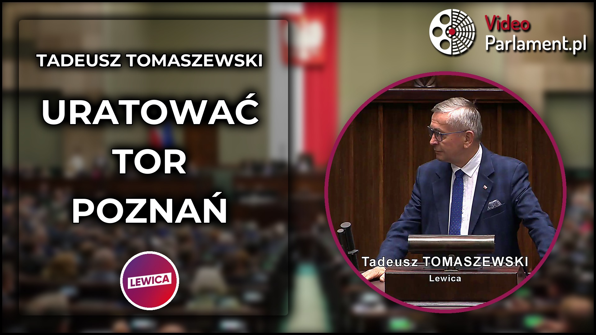 Tadeusz Tomaszewski pyta ministra o los Toru Poznań