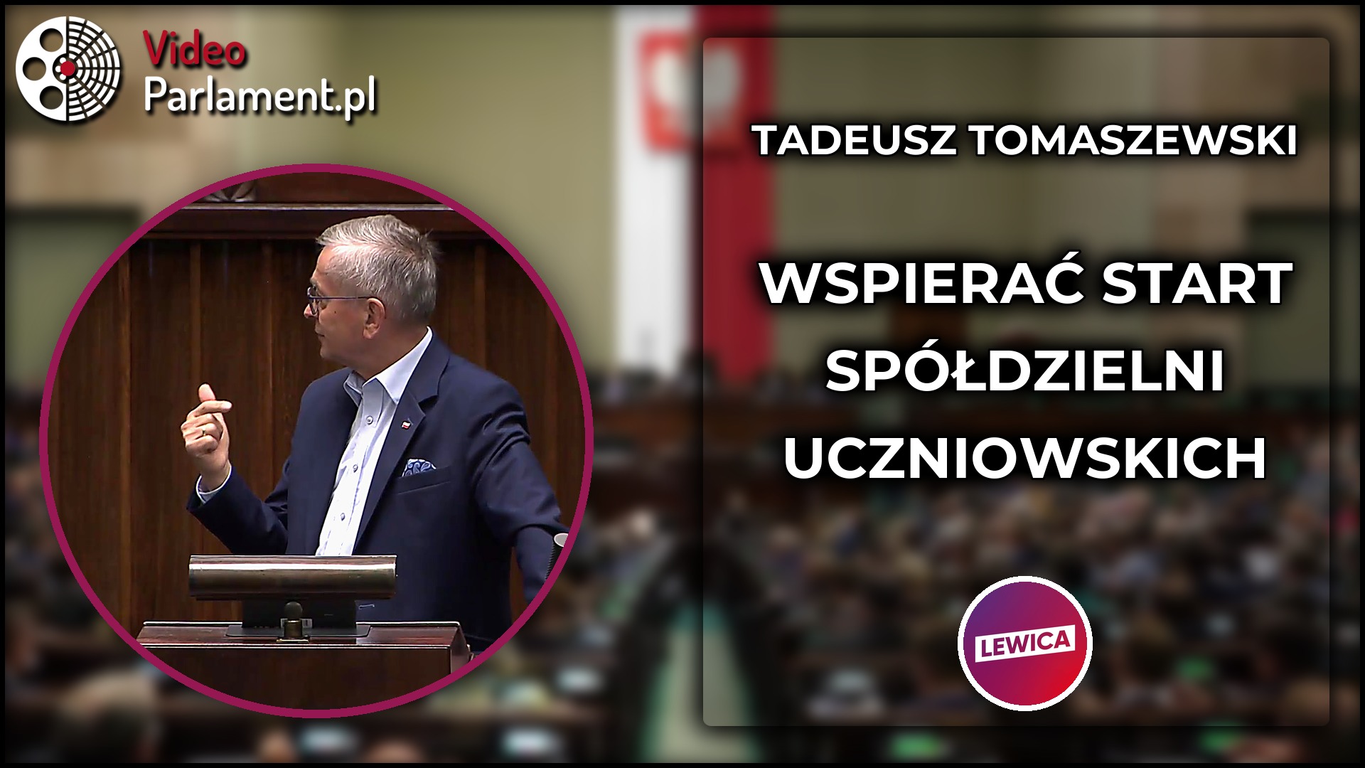 Tadeusz Tomaszewski: Prośba o program dla spółdzielni uczniowskich