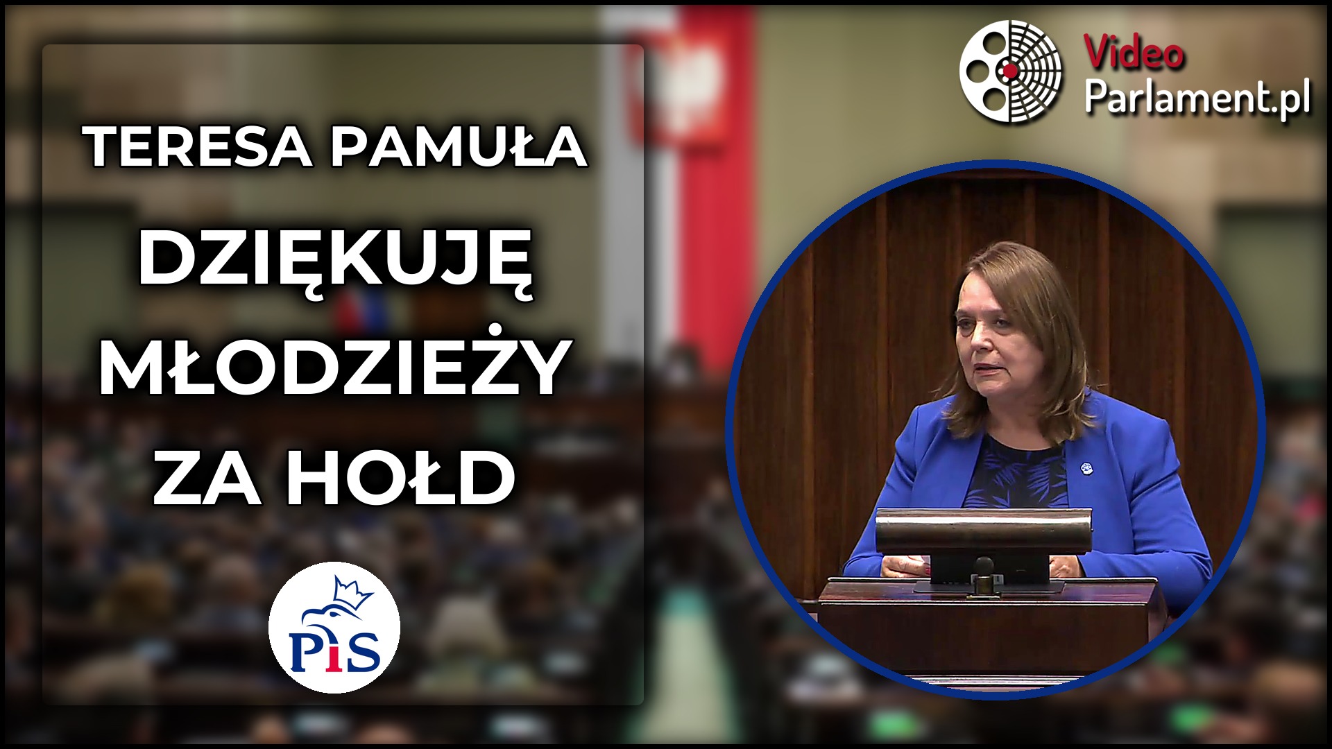 Teresa Pamuła: Dziękuje młodzieży za hołd dla Wyszyńskiego