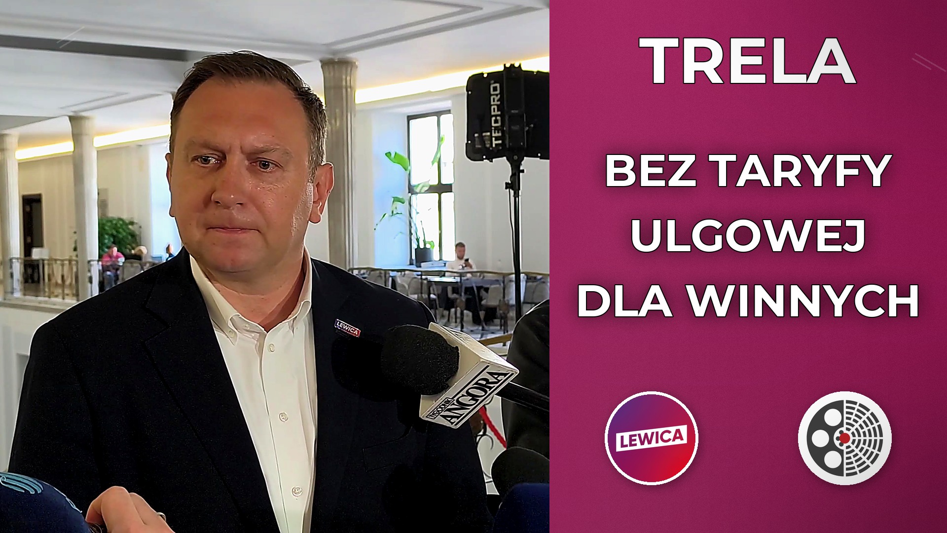 Tomasz Trela: bez taryfy ulgowej dla winnych