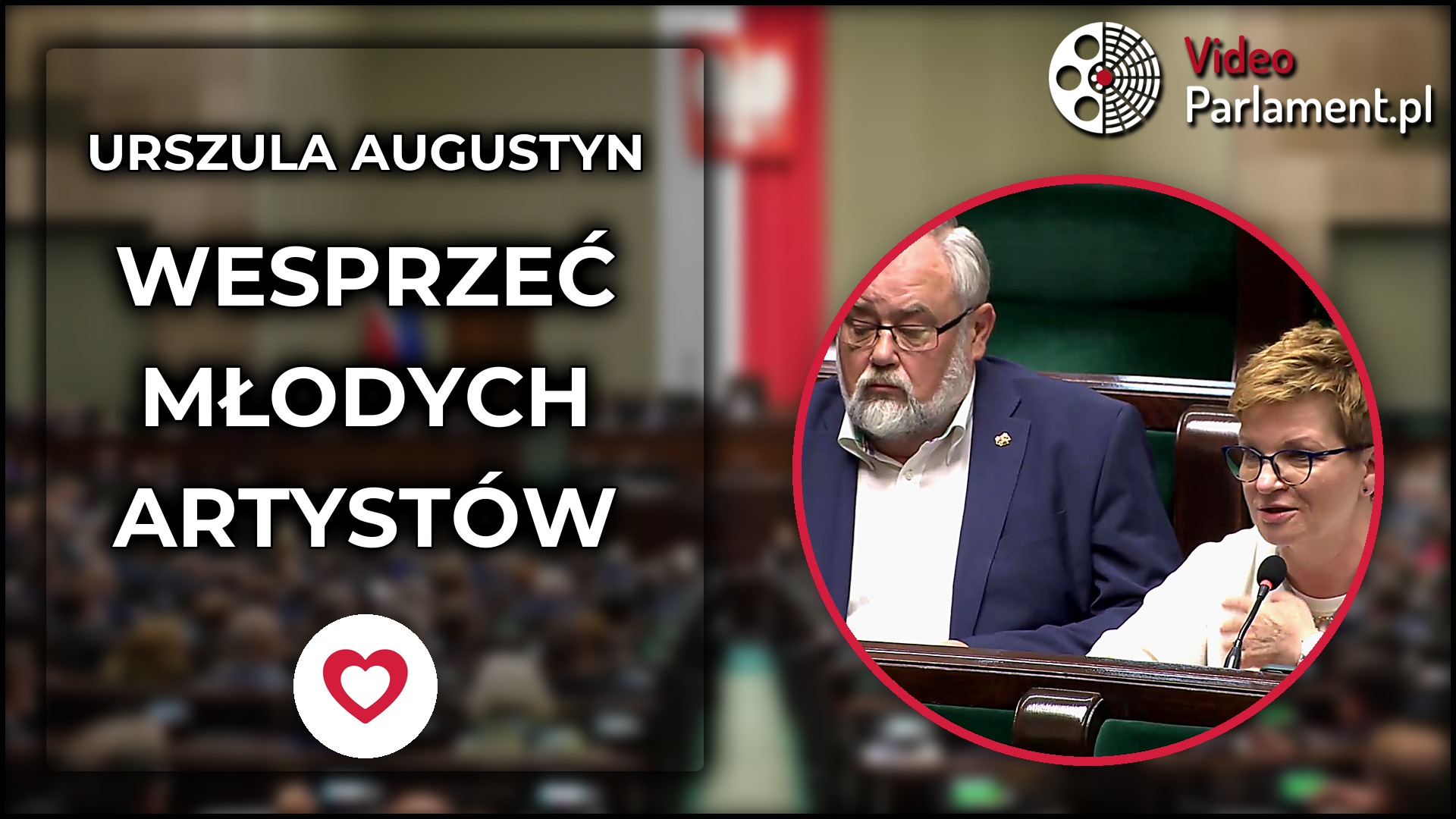 Urszula Augustyn: Państwo musi wspierać młodych artystów