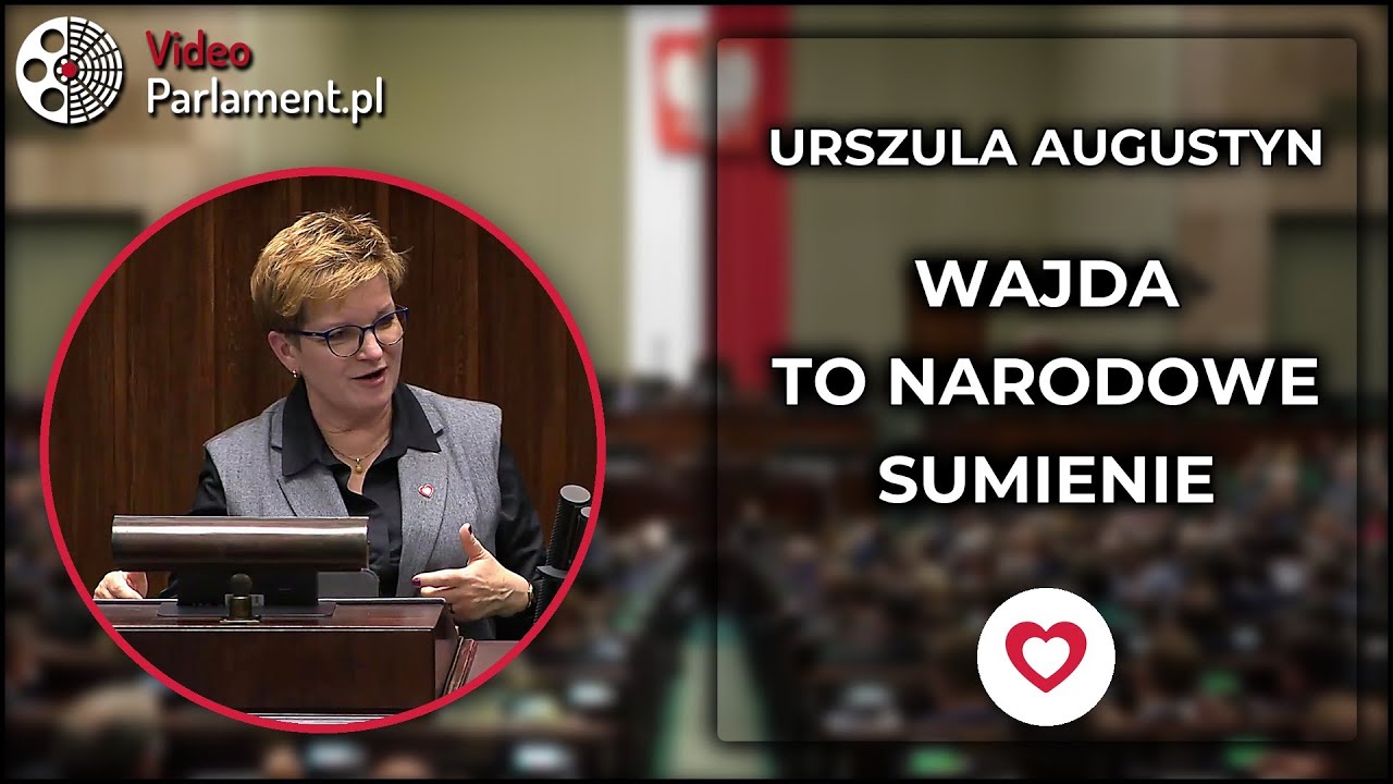 Urszula Augustyn: Hołd Andrzejowi Wajdzie w Sejmie