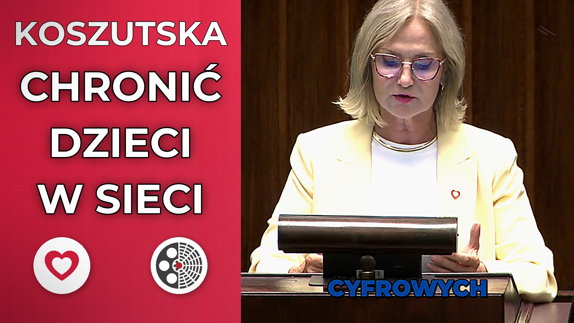 Urszula Koszutska o ochronie dzieci w sieci