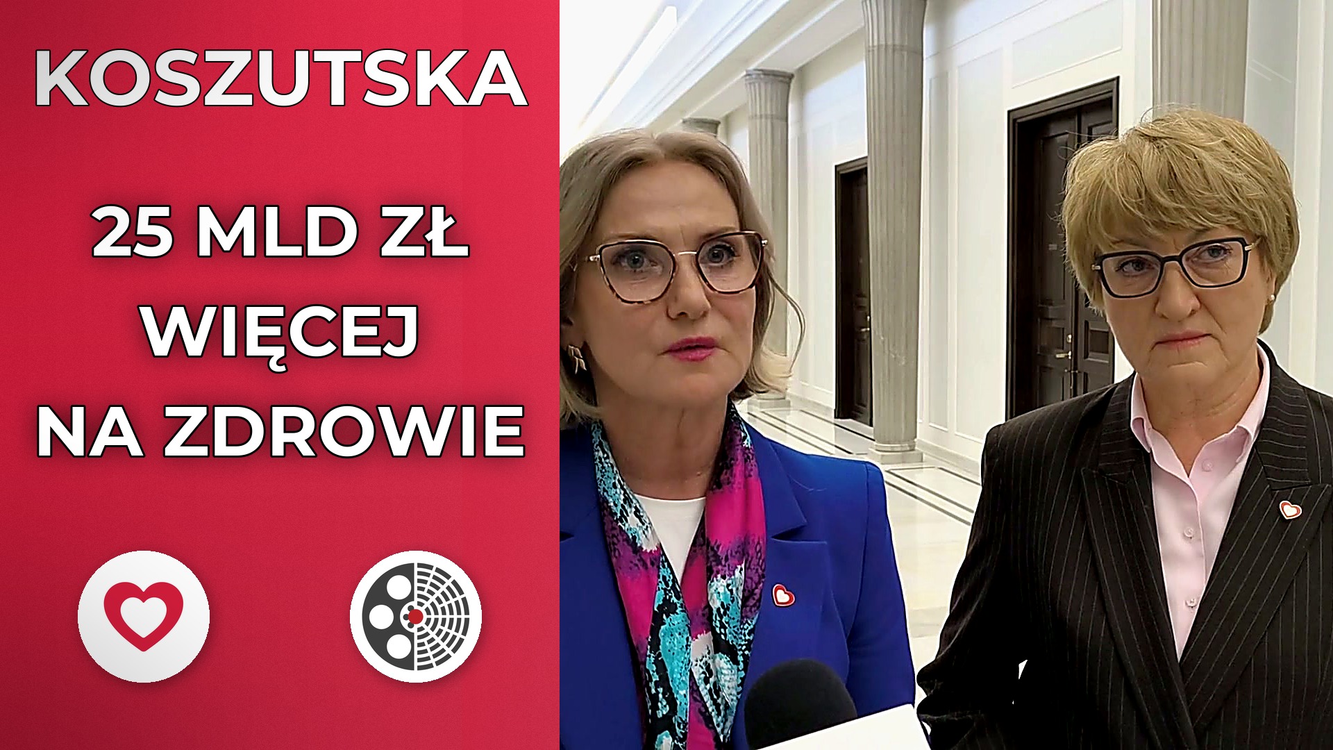 Koszutska i Polak: 25 mld zł więcej i nowelizacja e-zdrowia