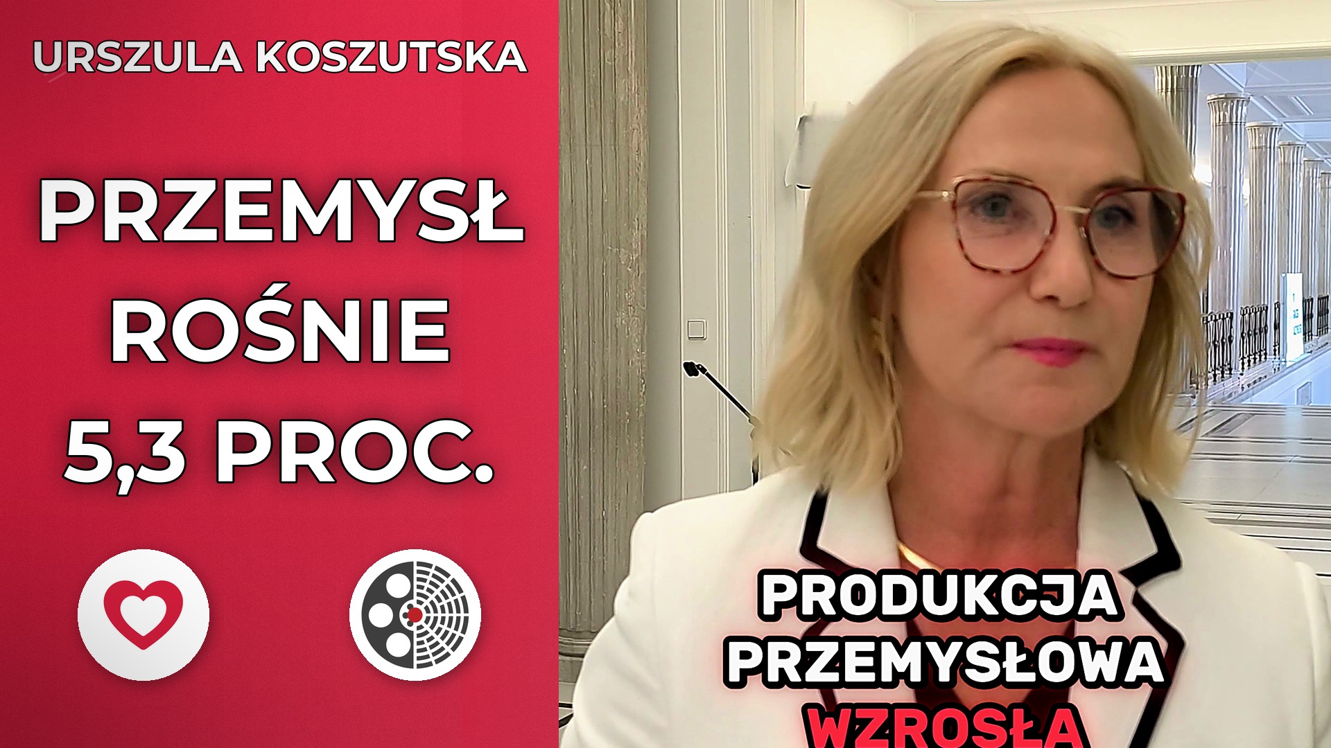 Urszula Koszutska: Polska gospodarka odbudowuje przemysł