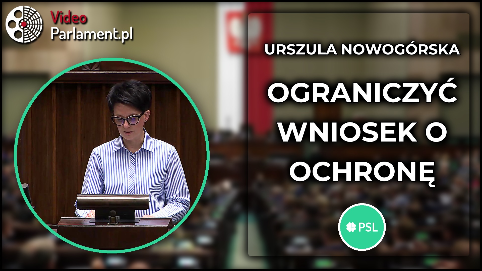 Urszula Nowogórska: PSL popiera przedłużenie ograniczeń na granicy